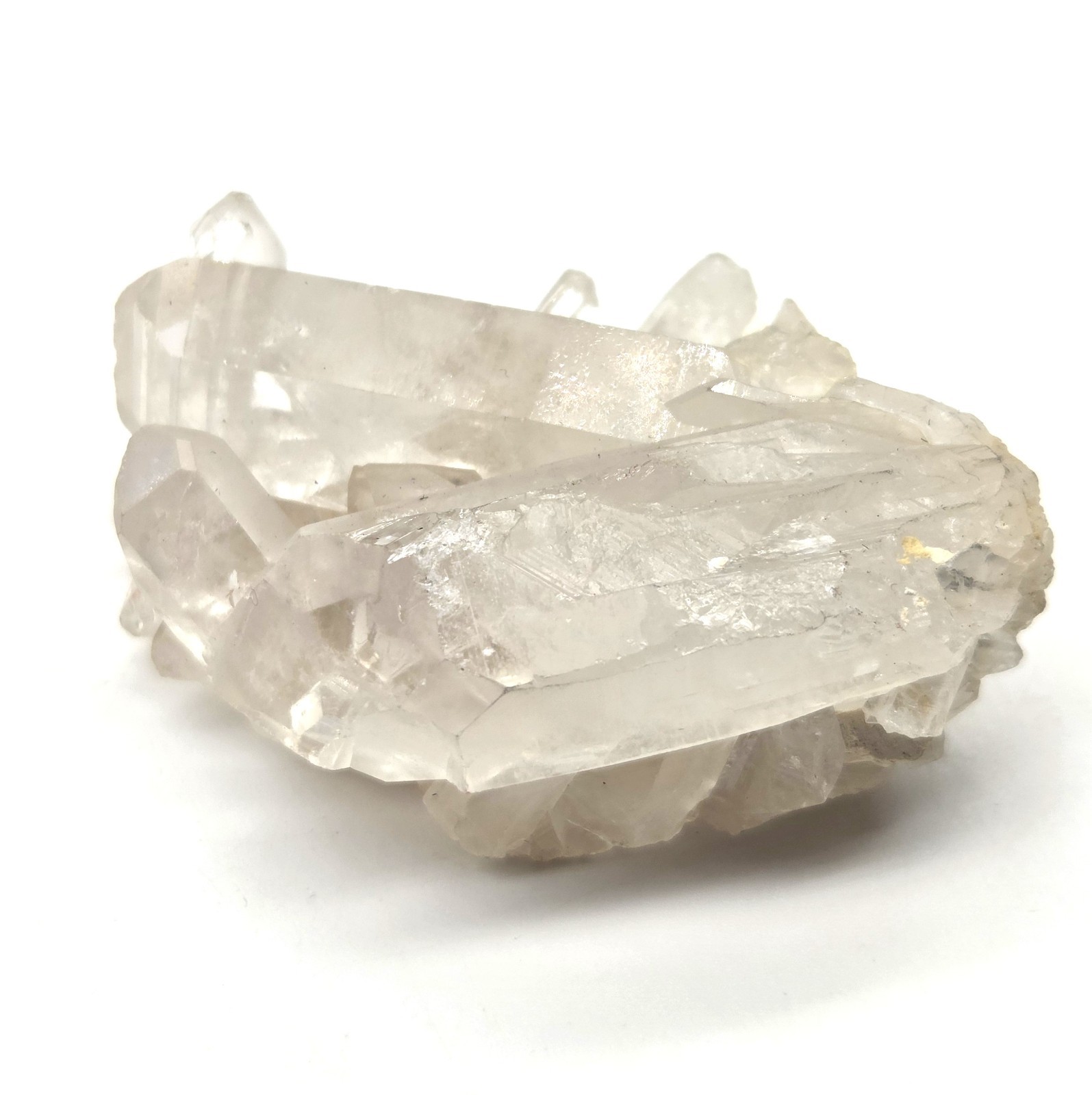 Mixed Natural Crystals – Barite, Malagasy Quartz, Labradorite – In Mini Boxes