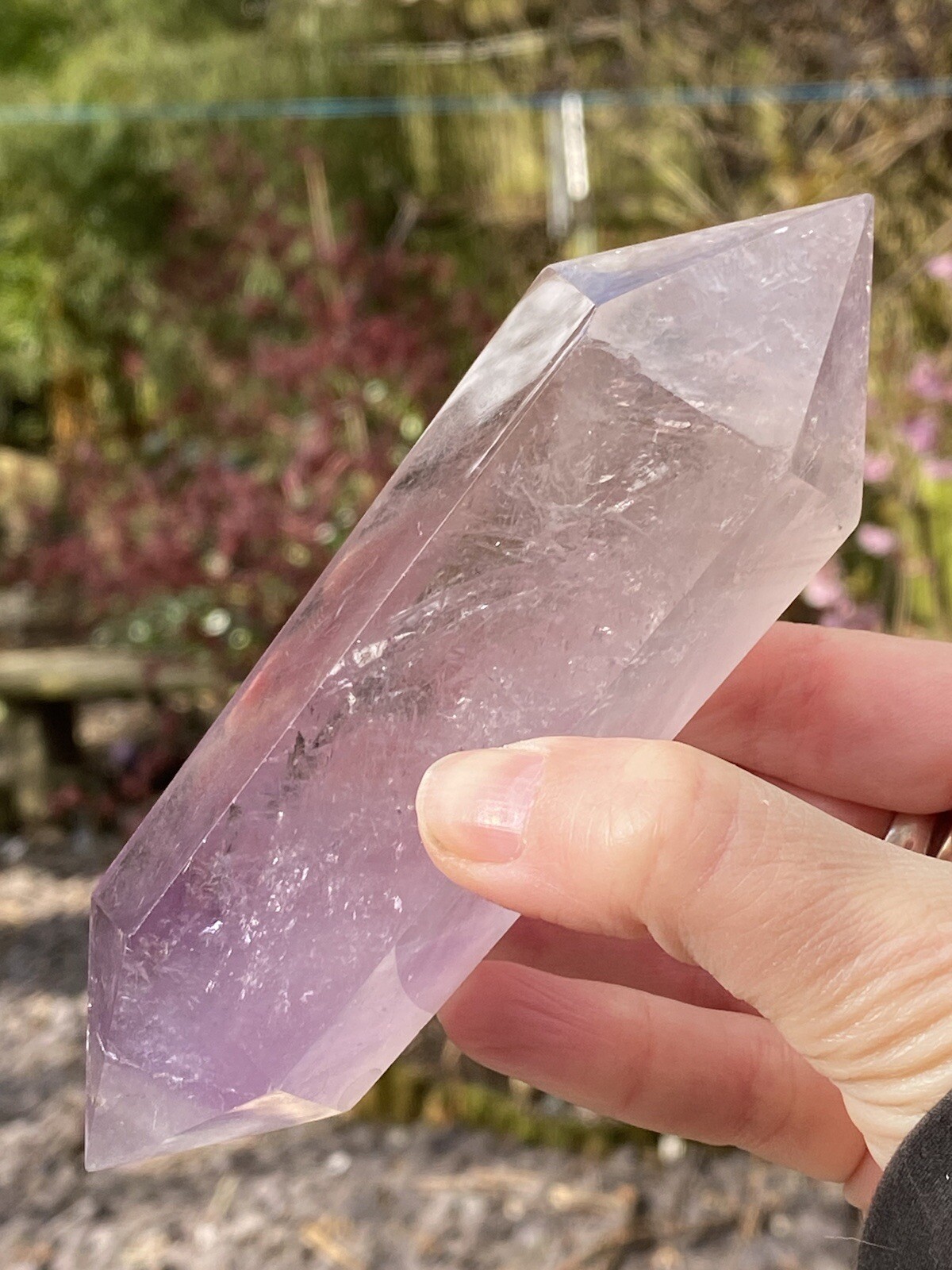 Amethyst Double Terminated Point AAA+ 290g Tranquility / Intuition / Wisdom 11