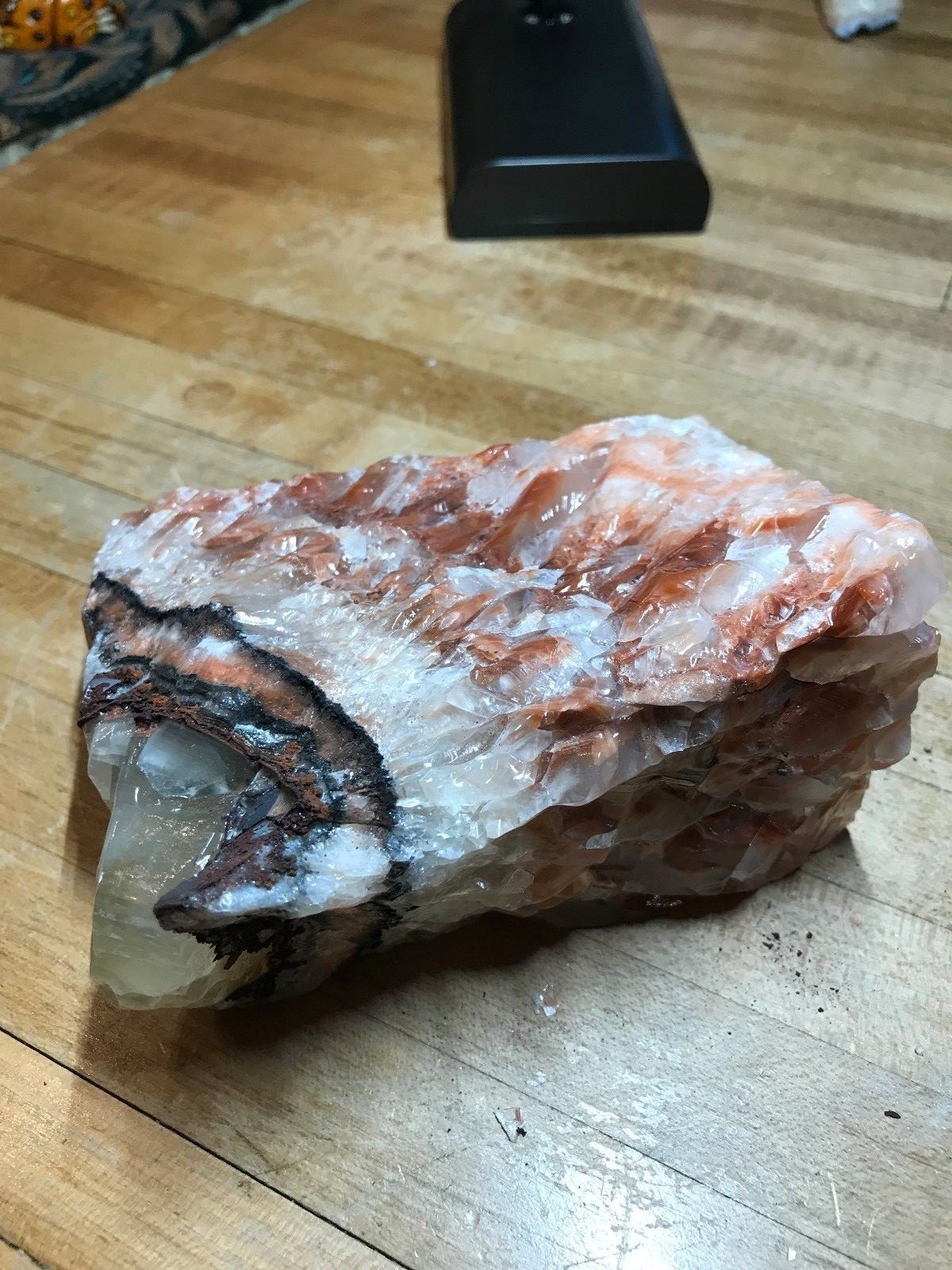 Multicolored Calcite Crystal Mineral Gemstone Medium Natural Rock Specimen 006