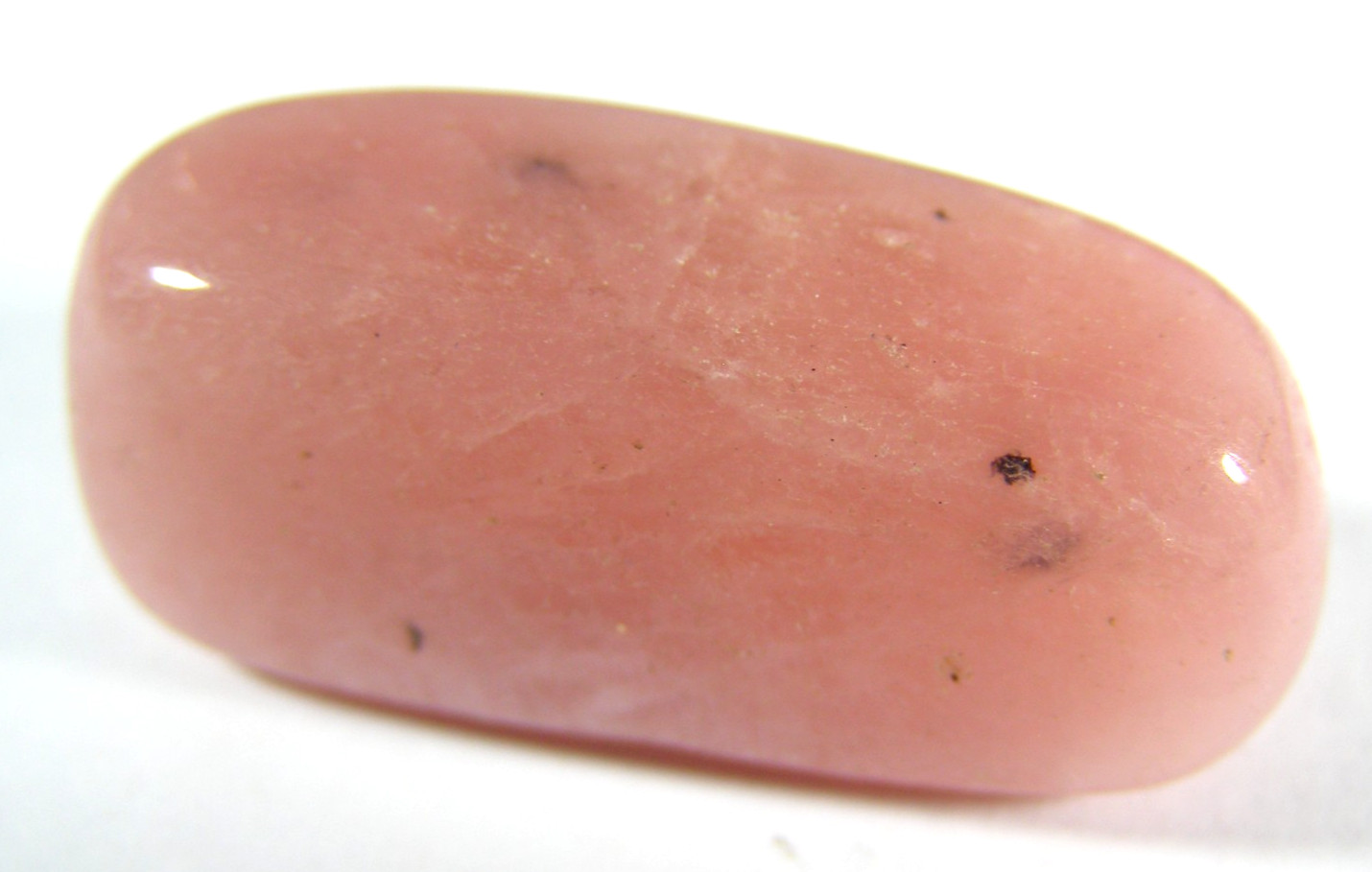 PINK PETALITE TUMBLESTONE QUALITY 5.1 x 1.3 cms 11.18 gms – heart chakra #5*