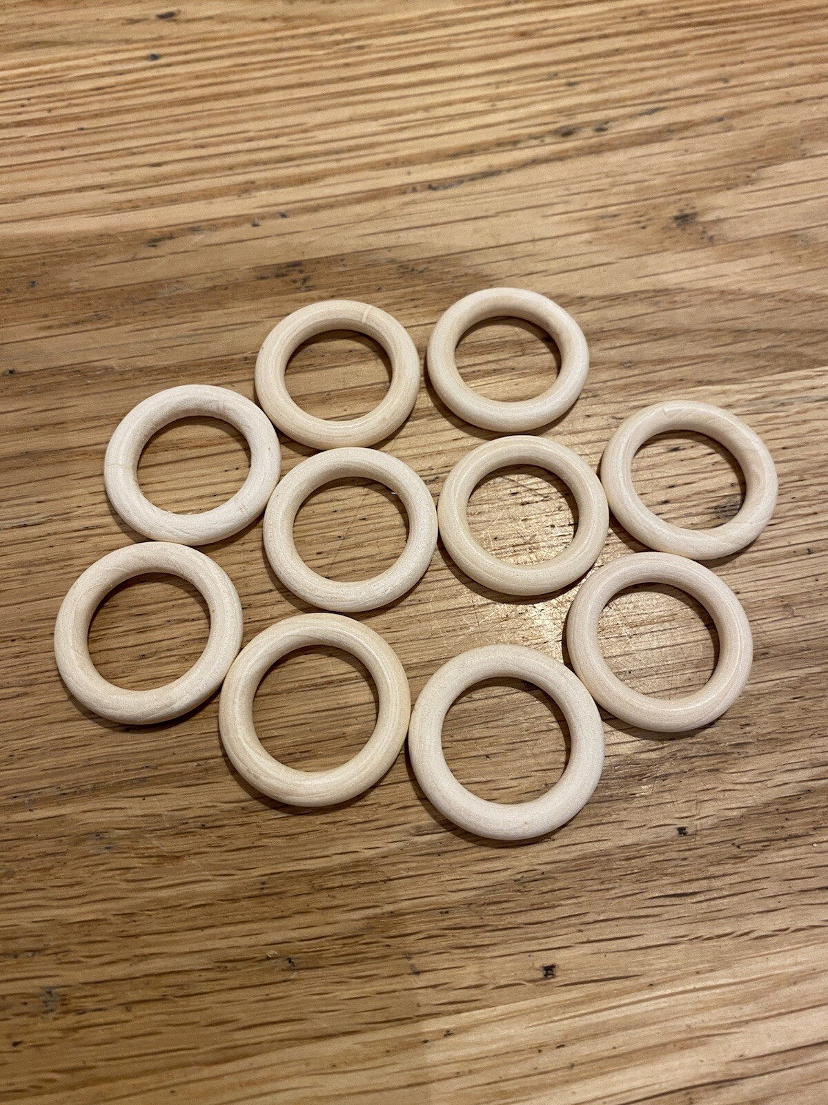 Crystal Ball Hoop Holders Wooden X 5