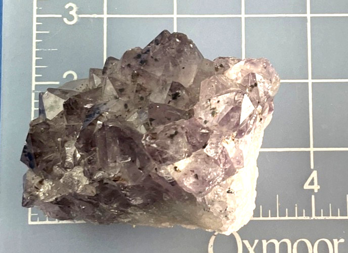 Natural Amethyst Light Cluster Purple Crystal Stone Healing Mineral Home Decor