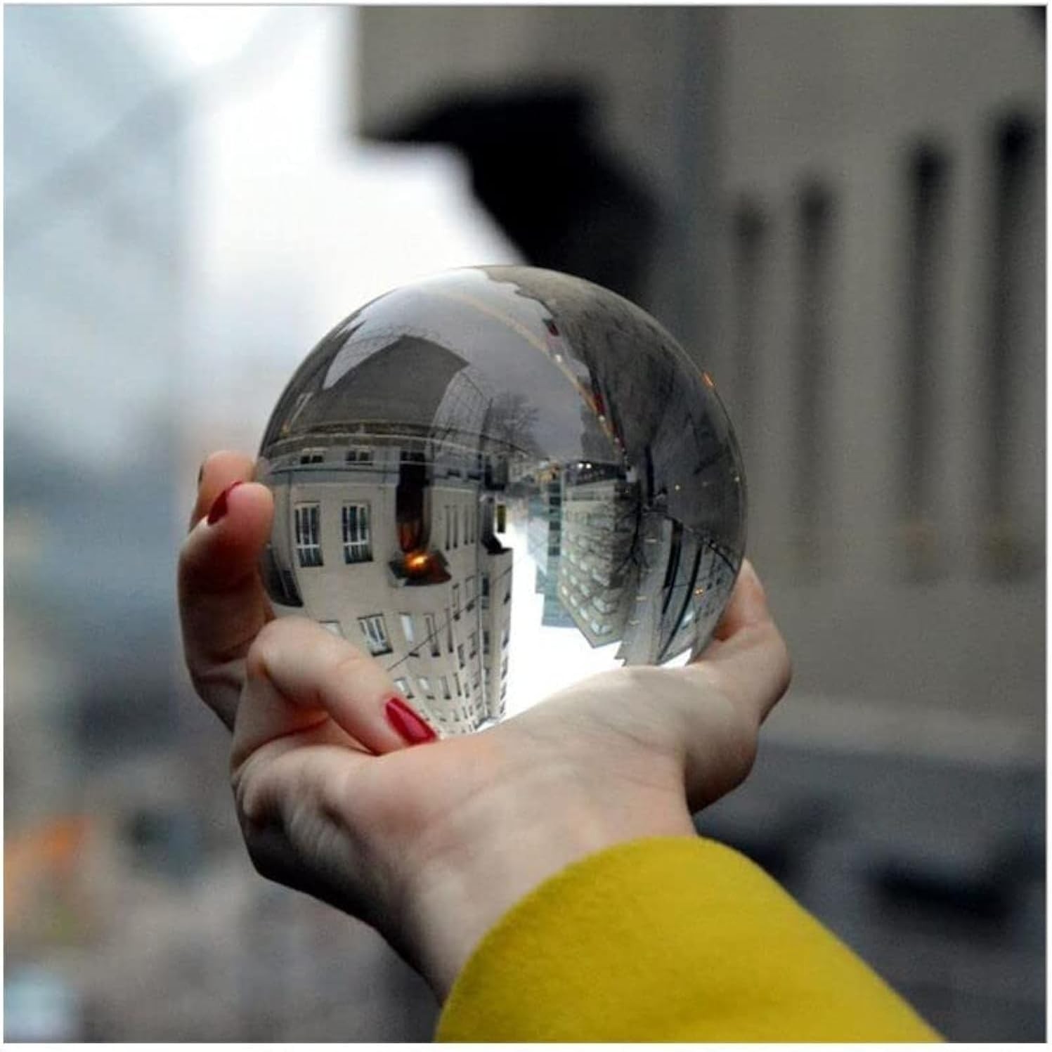 100mm Clear Crystal Ball Lens Ball for Photography Decorative Crystal Ball