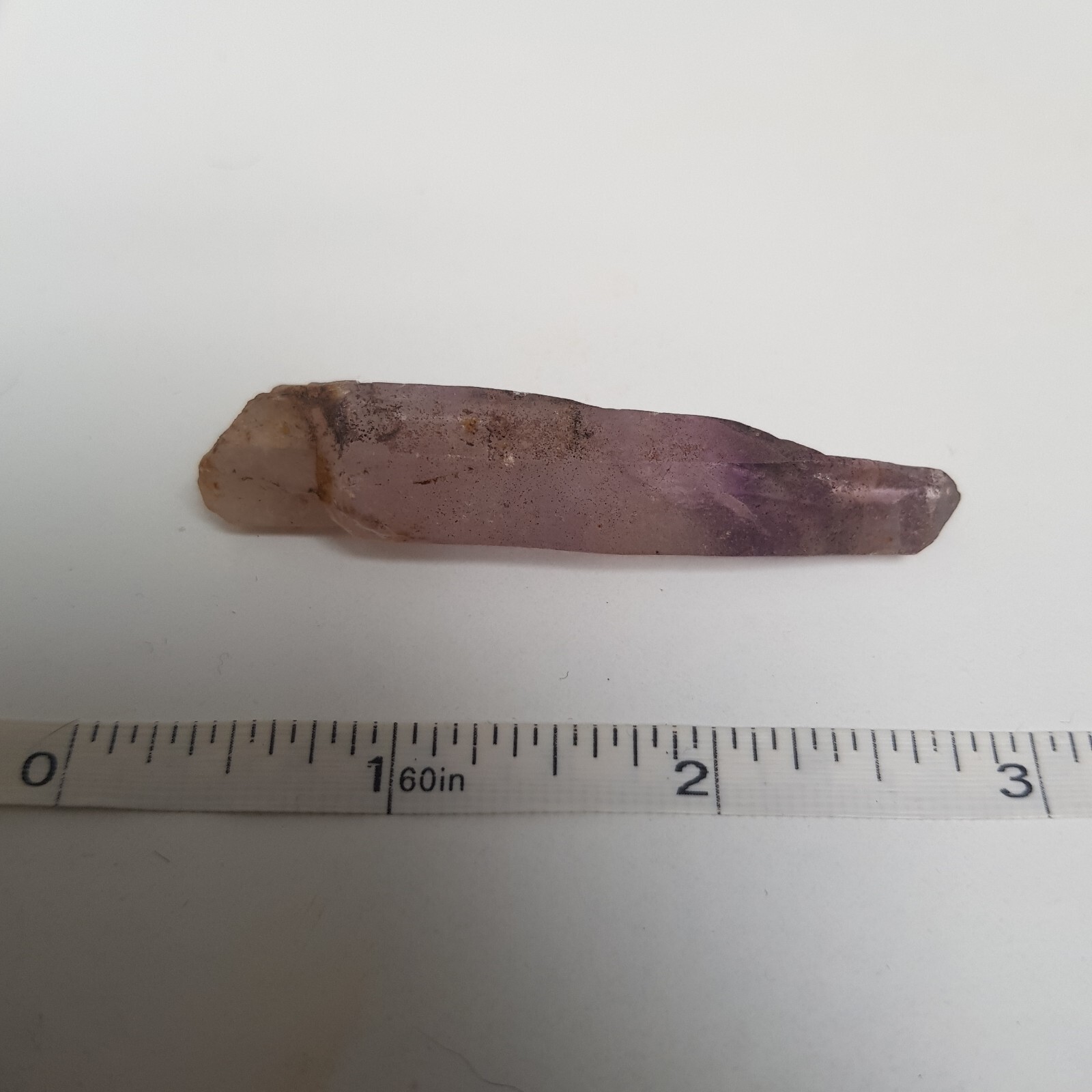 Raw Amethyst Quartz Crystal, 16 Grams, Shangaan Mine Zimbabwe. #76