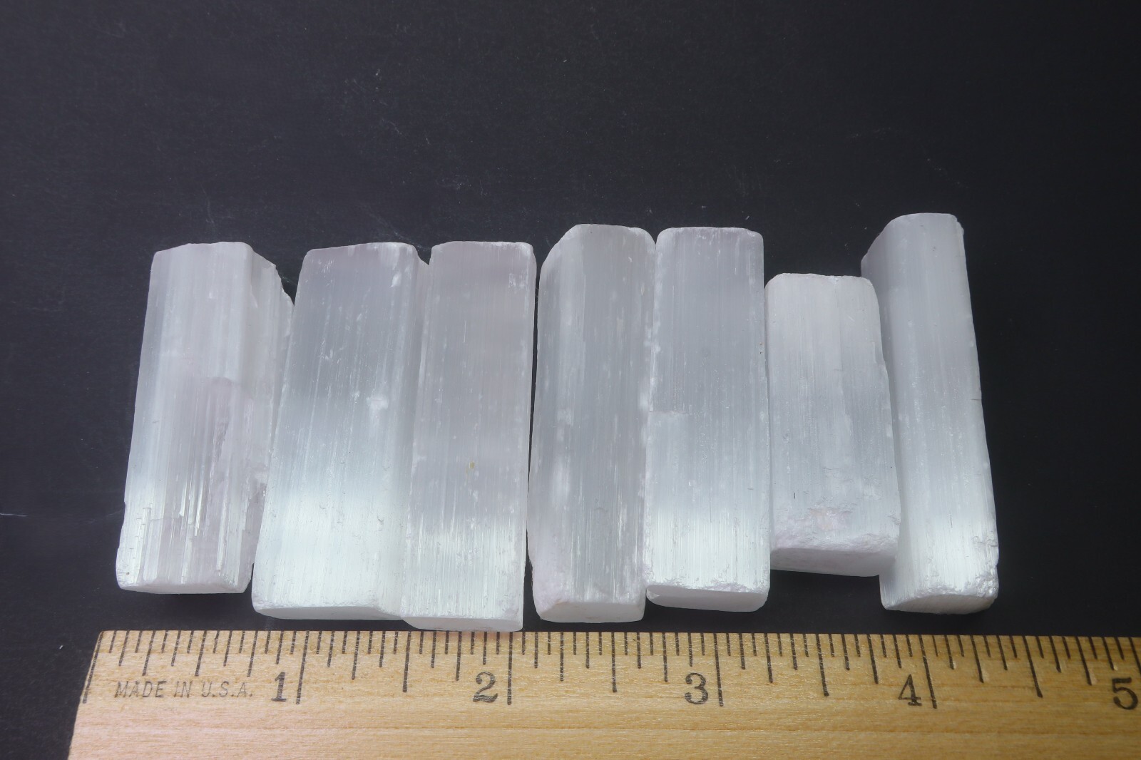 Selenite Sticks Collection 1/4 Lb Natural White Gypsum Crystal Blades