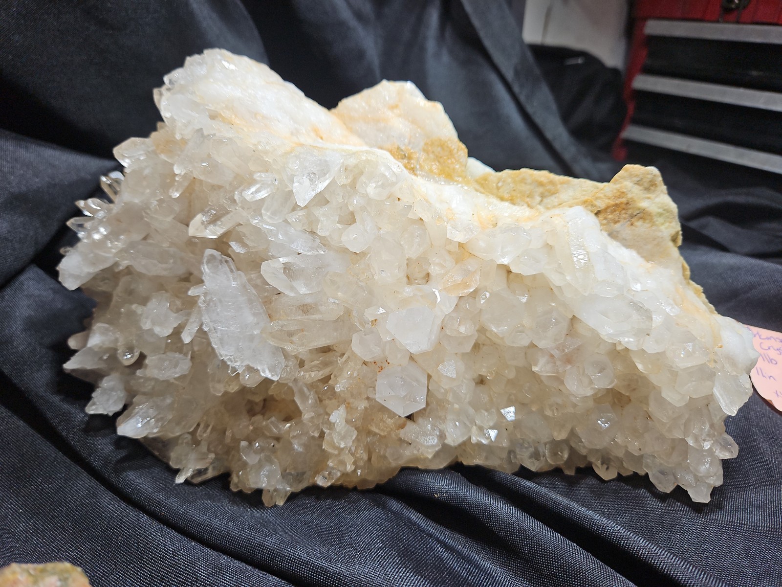 Arkansas Clear Quartz Crystal Cluster (9lb 1oz)