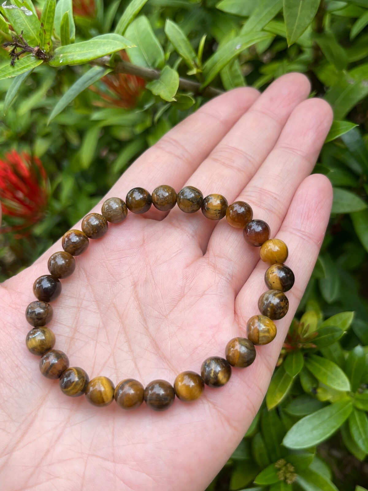 Grade A++ Tiger Eye Crystal Bead Bracelet 8mm, Genuine Gemstone, Wholesale Lot