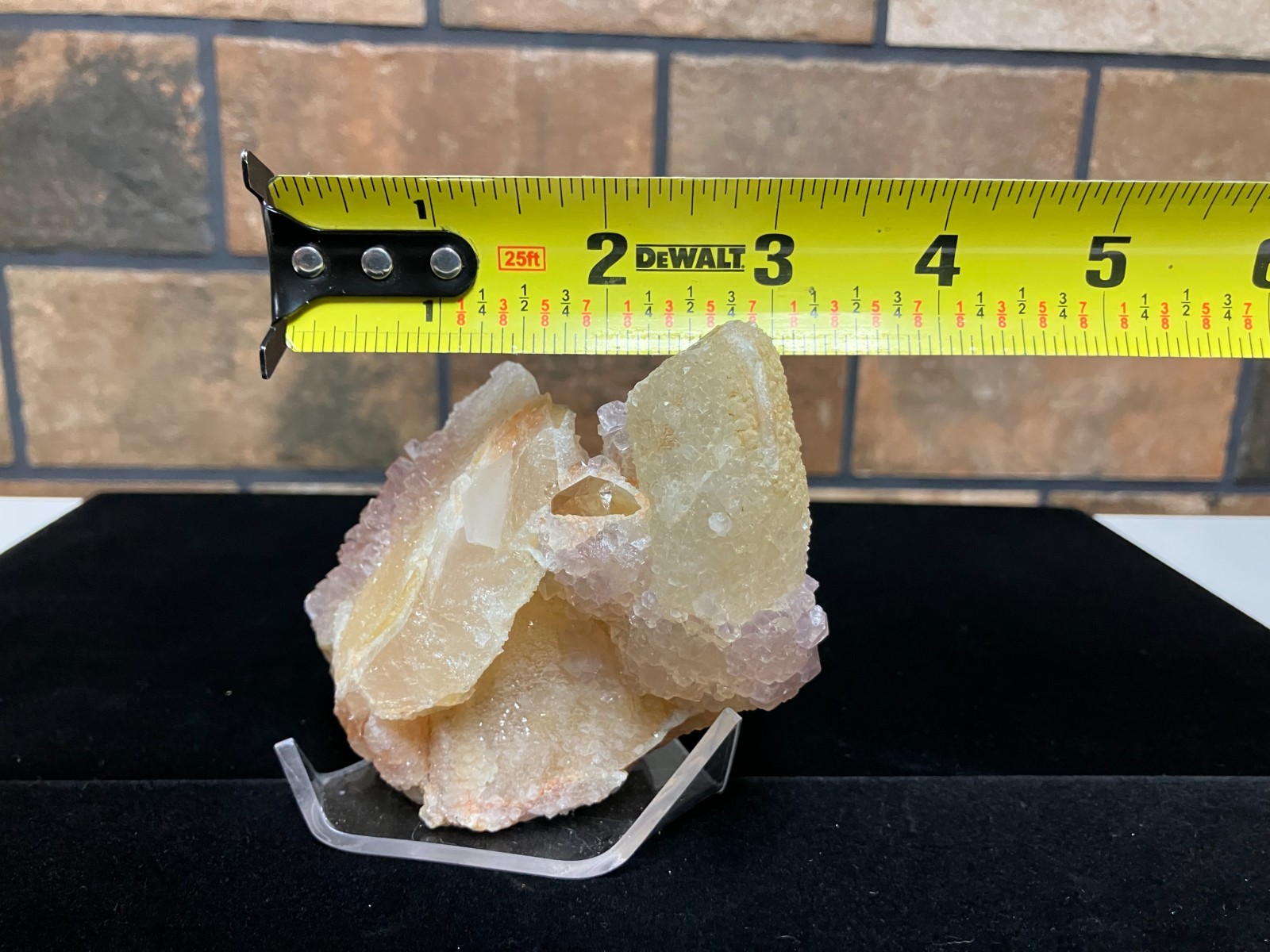 Quartz with Amethyst – 468g, Lovestar Cascading Quartz from South Africa