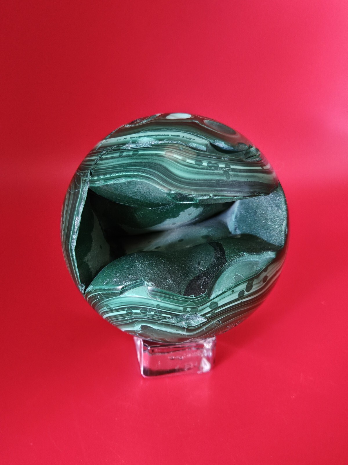 Glossy Natural Malachite Quartz Druzy Sphere Crystal Collection Healling 1+LB