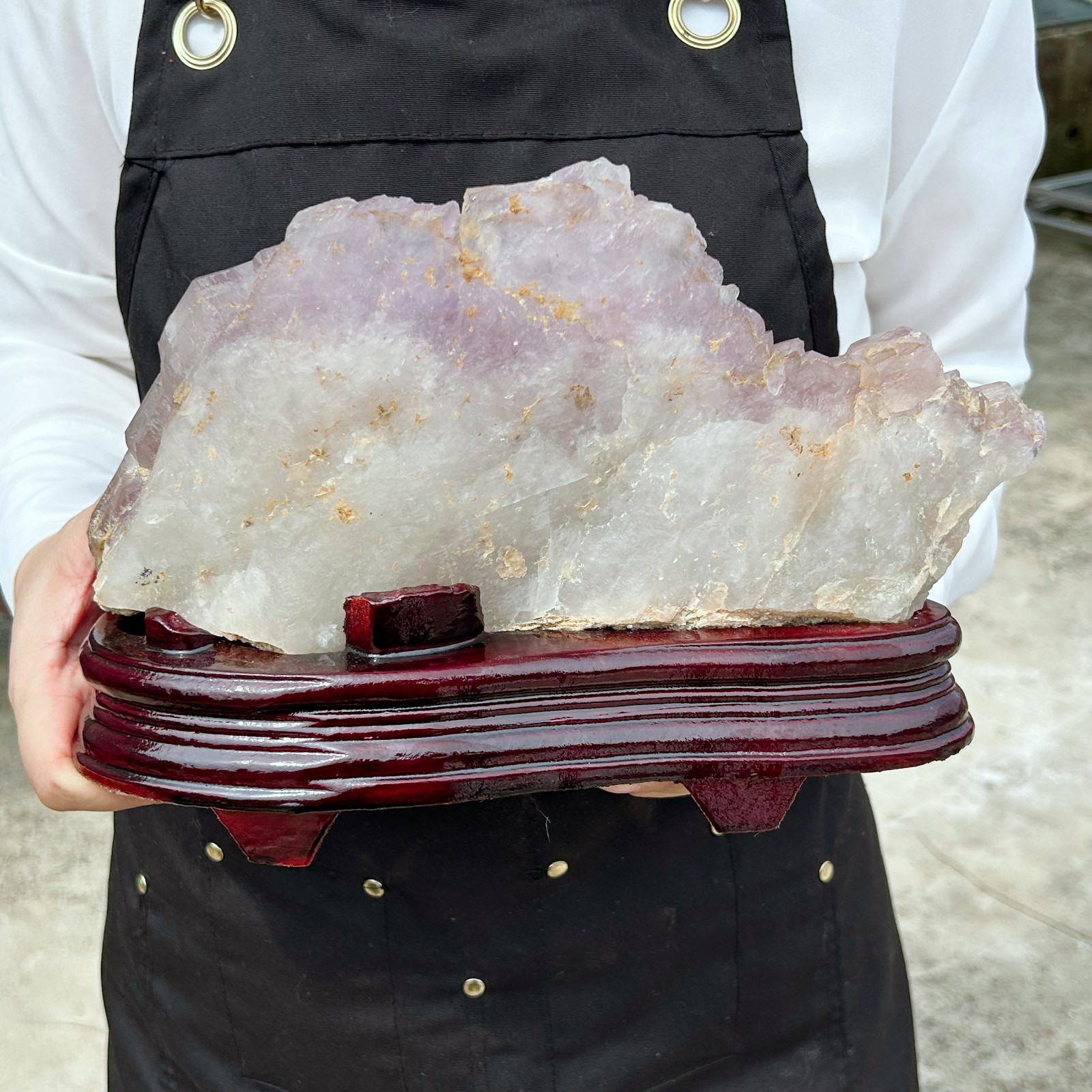 All 6.6LB Natural Amethyst Skeleton Crystal Quartz Rough Mineral specimens A215