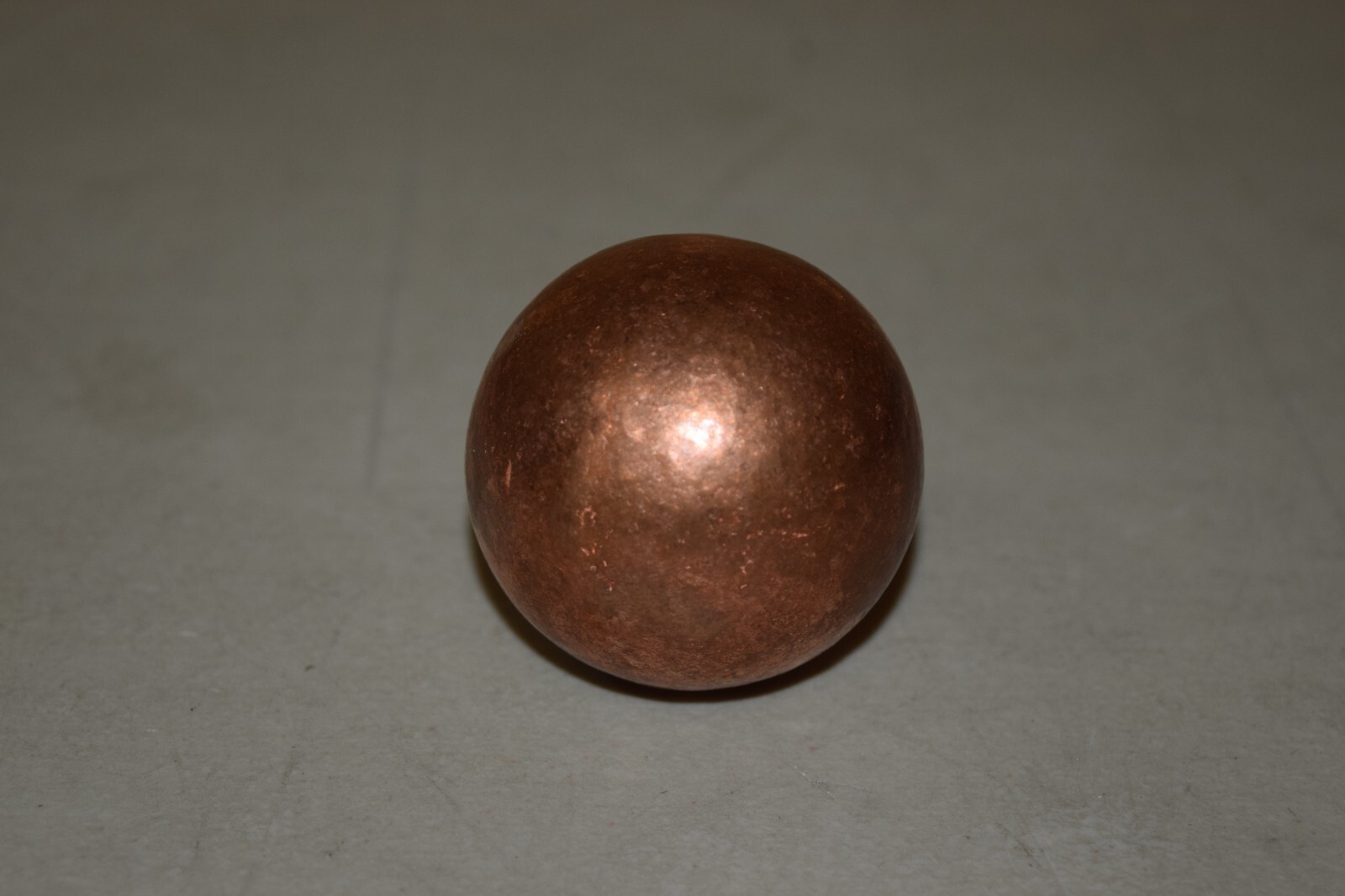 Extra Large Solid Copper Ball Sphere 50mm Healing Stones Healing Crystal 19 oz