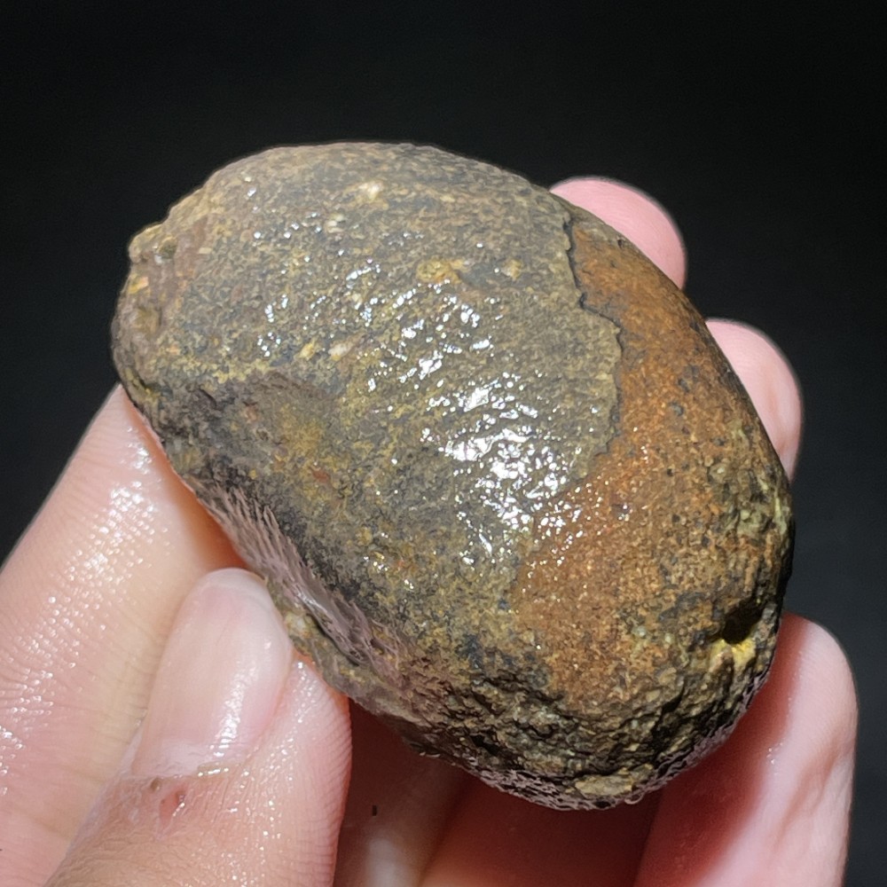 Unique Rough Agate crystal geode Achat Nodule Chinese Agate Xuanhua 39g D450