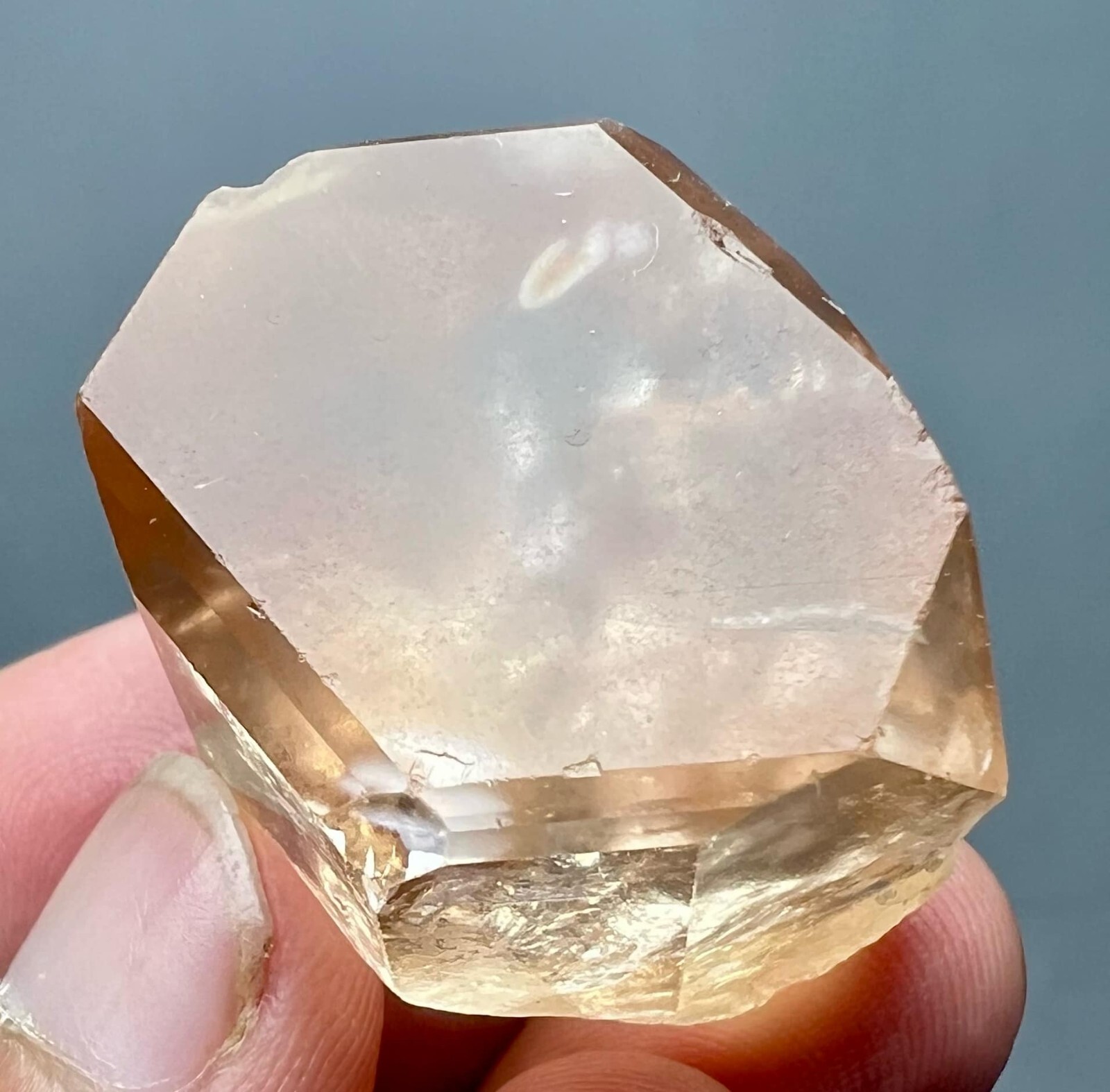 215 Carat Natural !!! Eye Clean Top Honey Color Topaz Huge Crystal @PAK