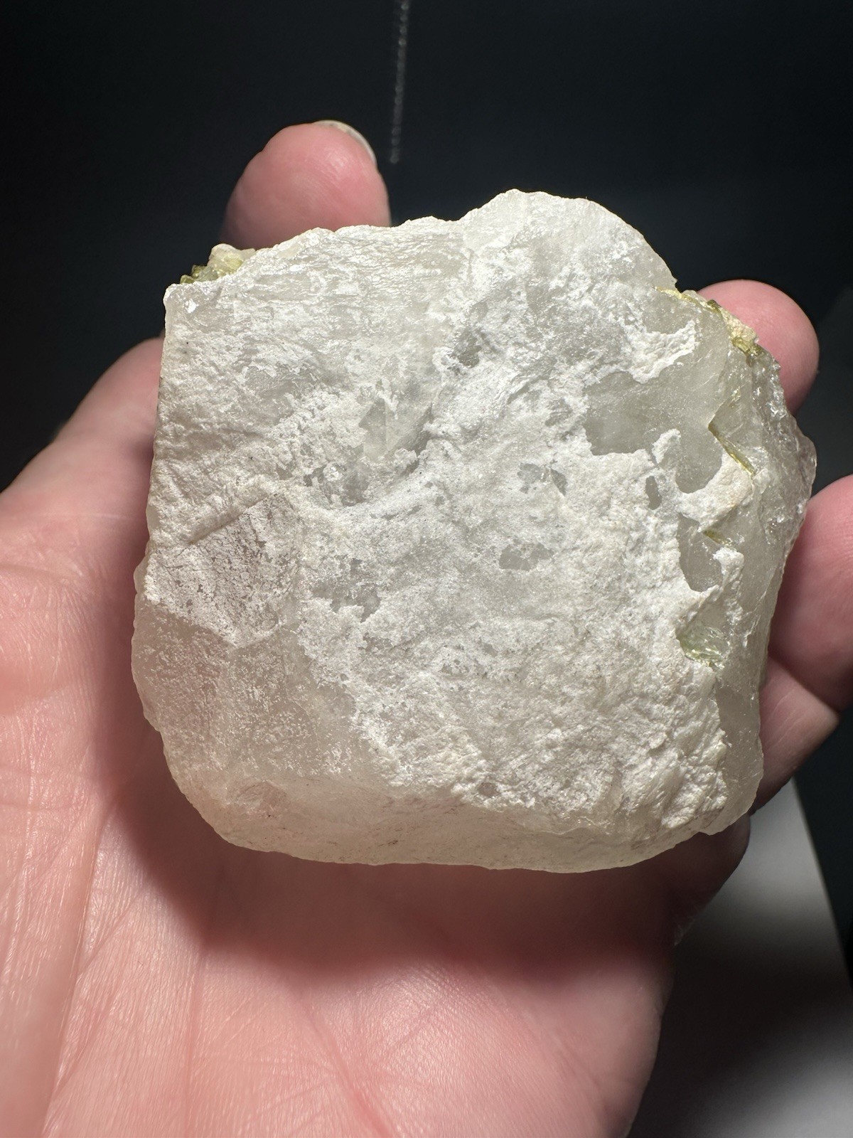 9oz 258 Grams Natural Bicolor 2″+ Green Tourmaline Crystals in Quartz Matrix!