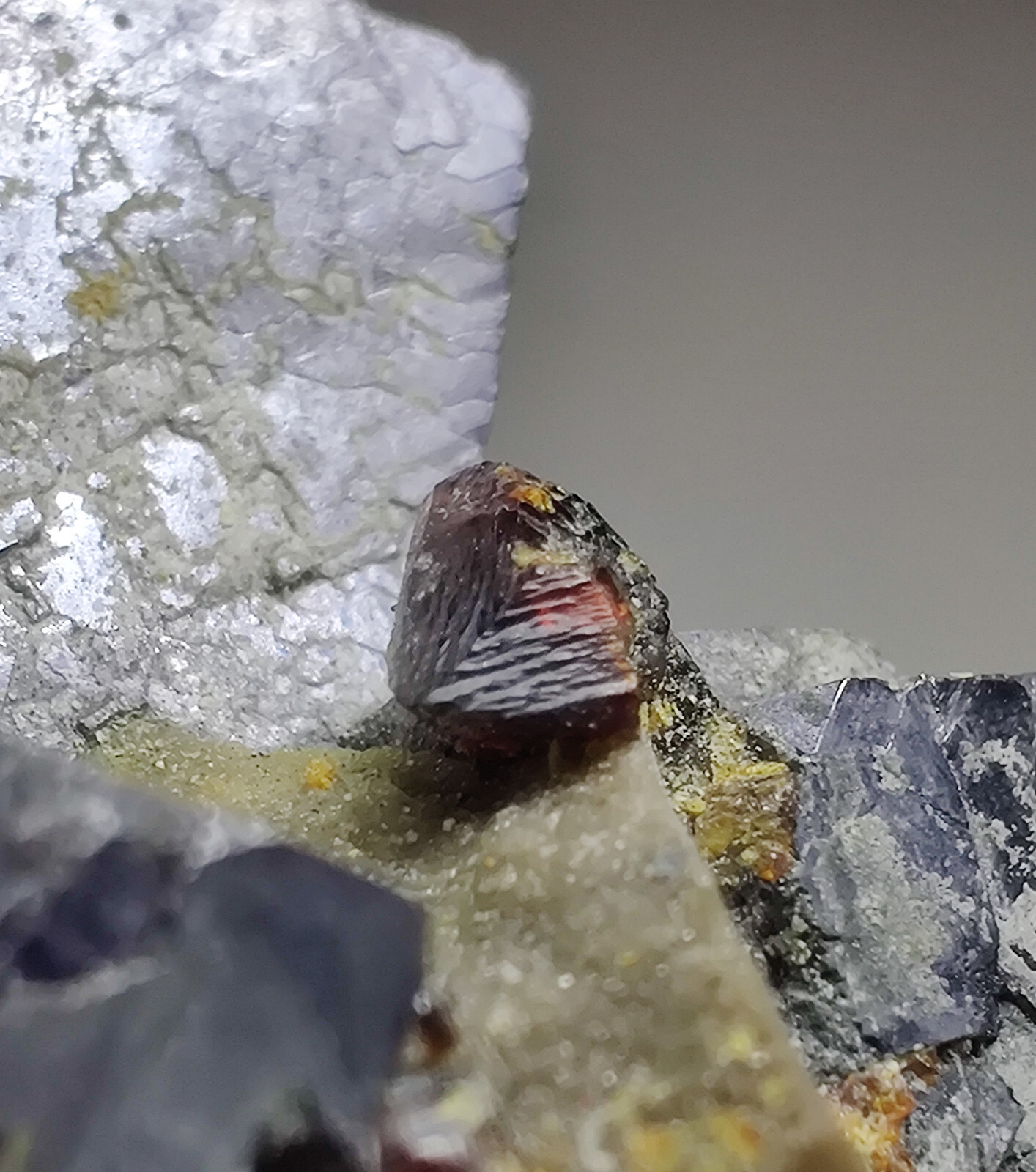 Galena and Sphalerite crystals. Picher, Oklahoma. 146 grams.