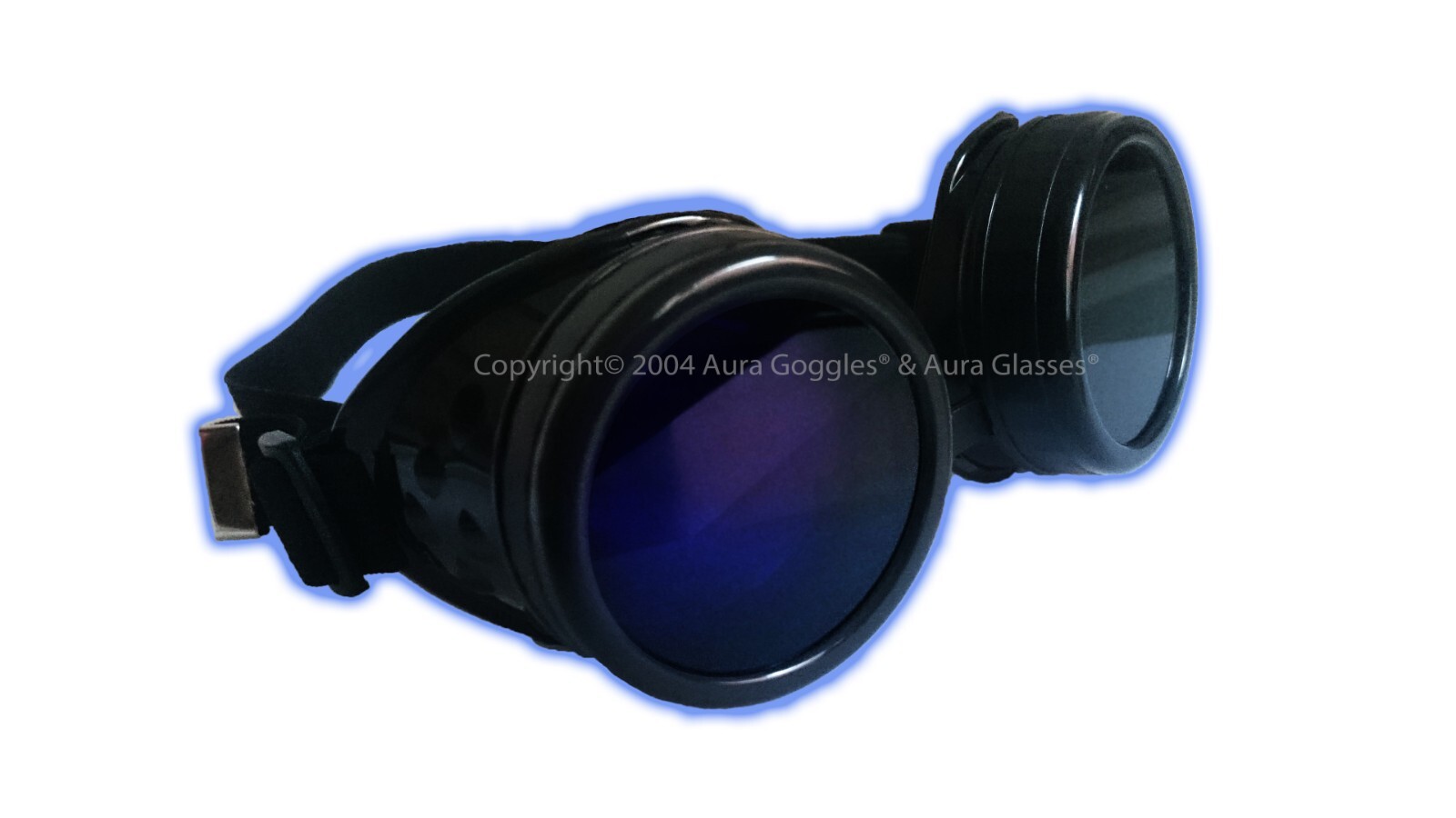 AURA GOGGLES dicyanin style ghost hunting wicca paranormal uv weird prana rare