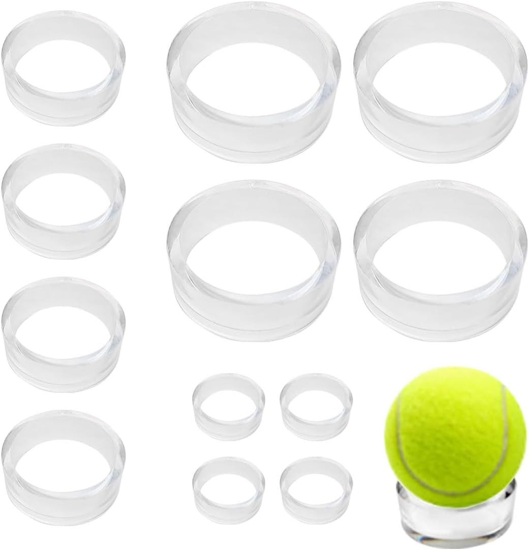 12 Pcs Plastic Sphere Stands – Acrylic Clear Small, Medium, Large Round