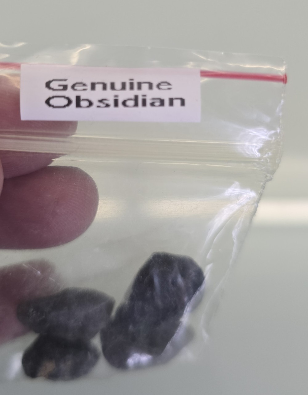 Small Obsidian Stones Genuine Loose Lot of 4 Protection Grounding Jewelry Making