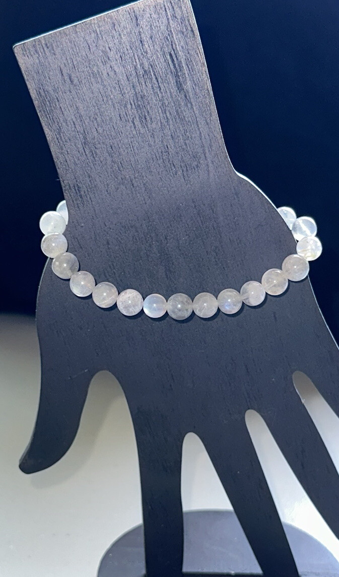 Set of 4 different Quartz Crystal Bracelets 8”, Metaphysical,Jewelry,Gem,Unique