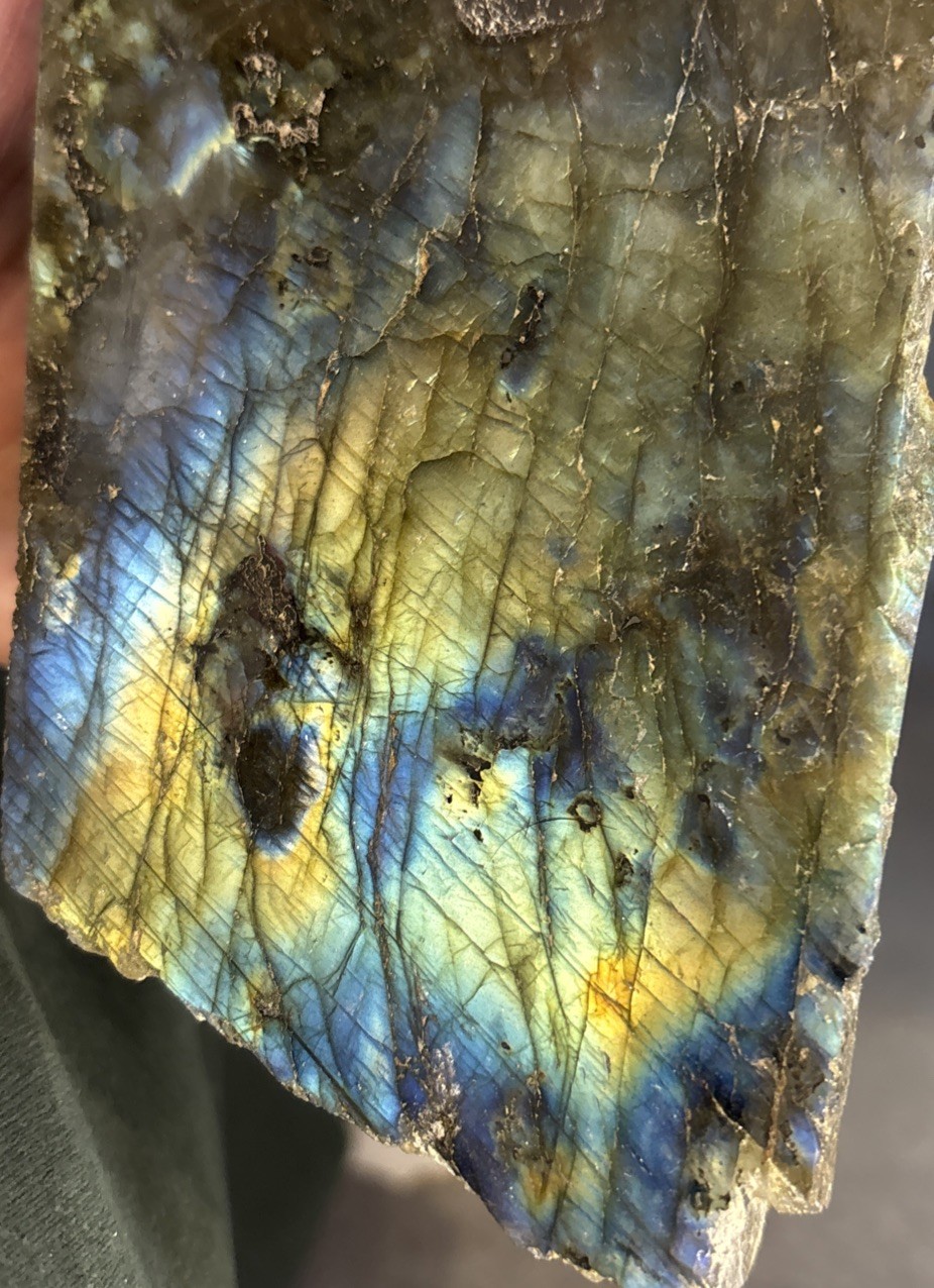 Labradorite Polished Face Madagascar 735 grams