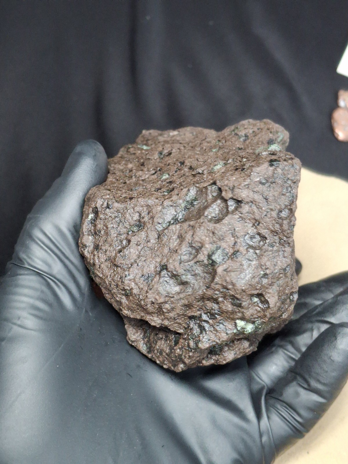 2lb 9oz Big Chunky Raw Greenstone Bright Isle Royale Chlorastrolite In Matrix