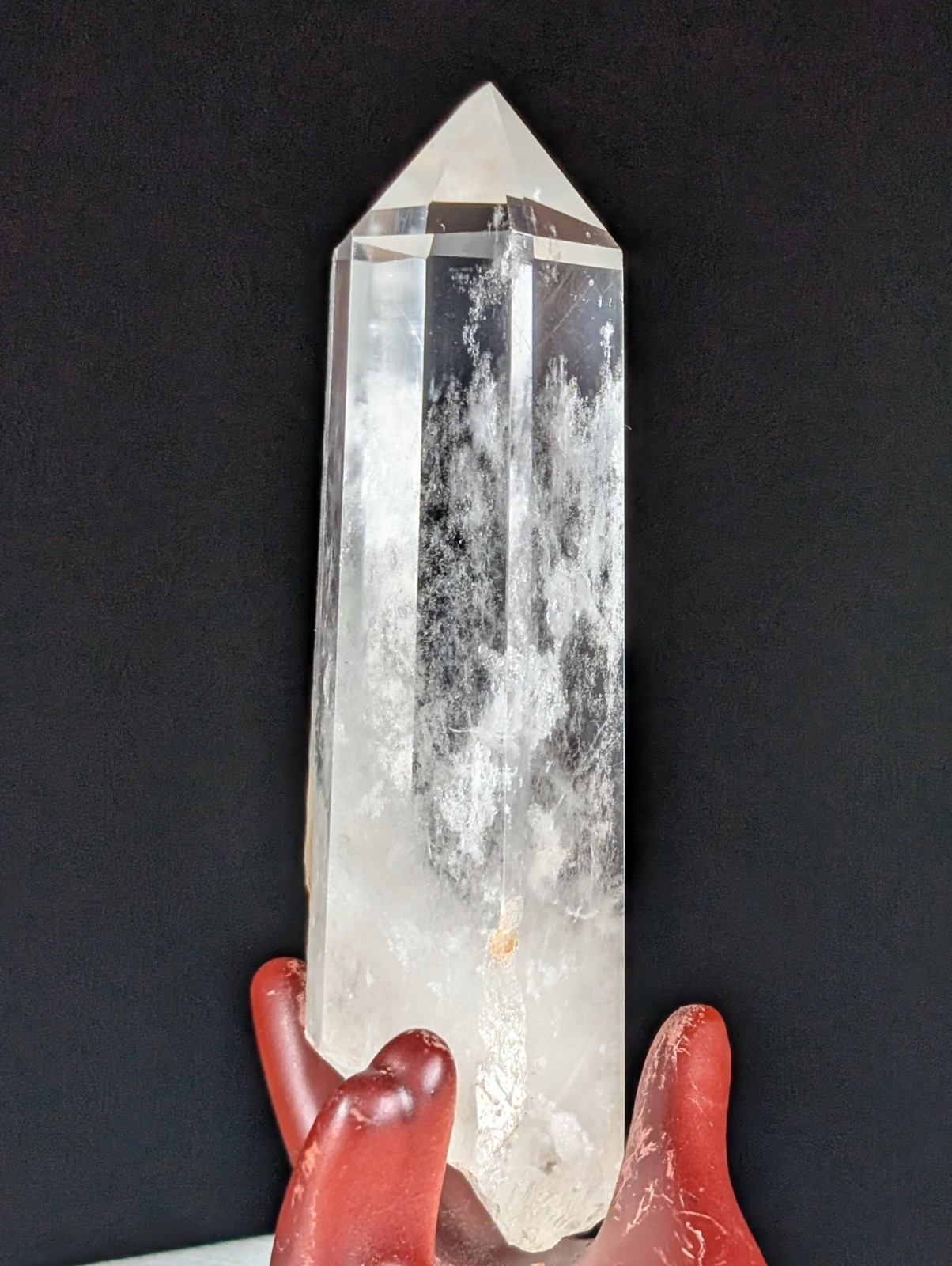 Clear Quartz Tower Raw Polished Point Crystal Gemstone Wand Chakra