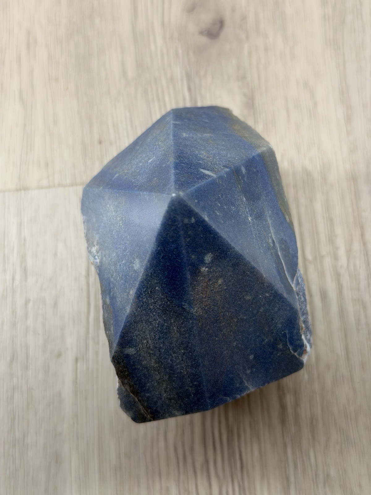 Natural Blue Aventurine Crystal Wand Irregular Quartz Column 1.7Lb