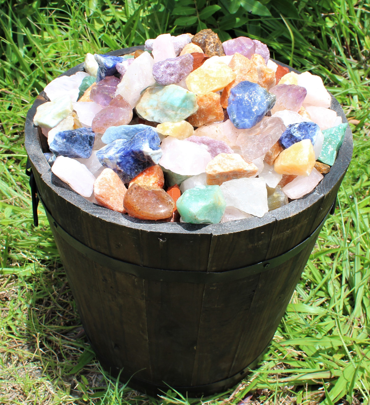 1000 Carat Bulk Lot Brazil Mix – Bulk Natural Rough Tumbler Rocks Stones