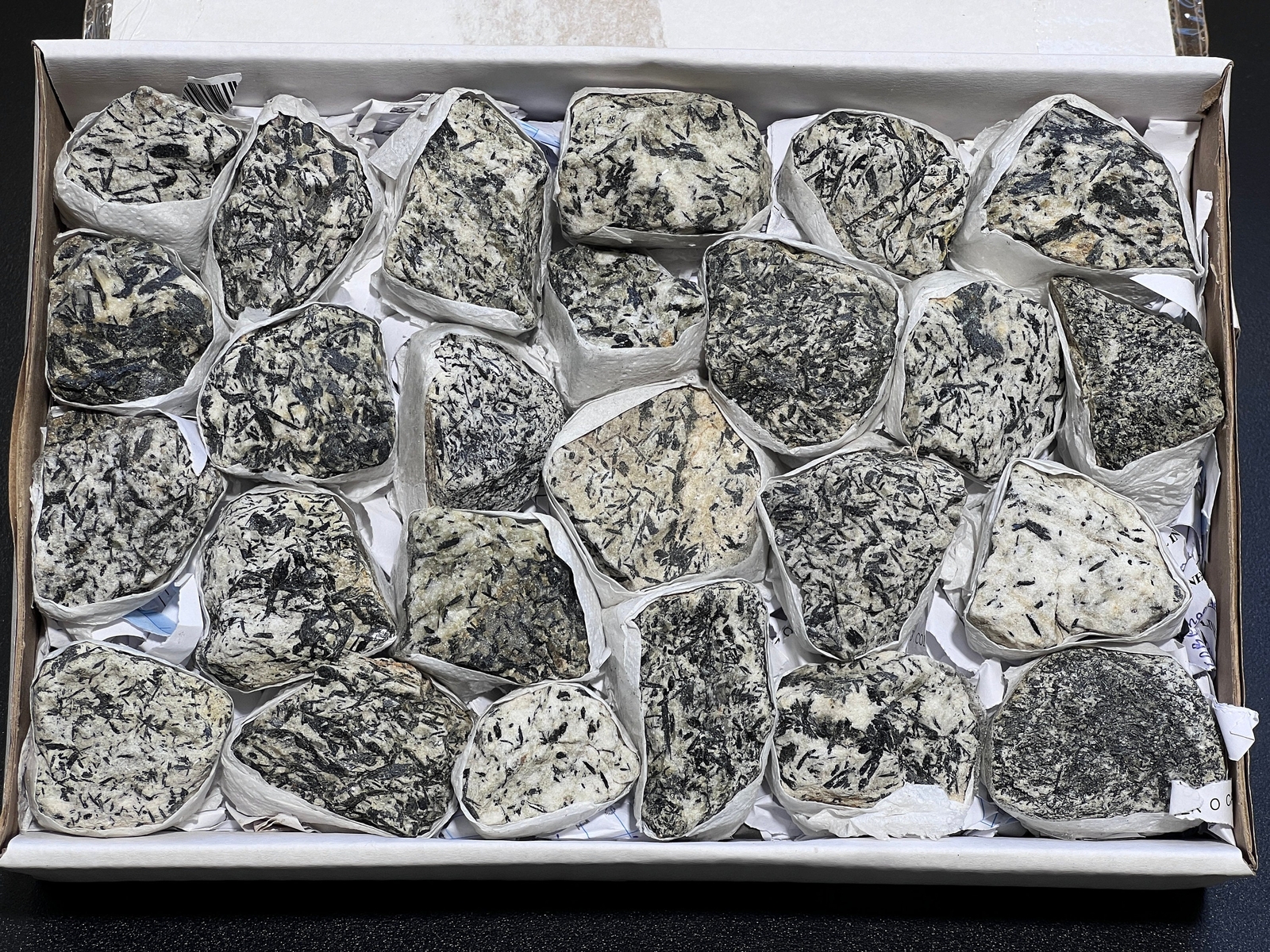 Epidote Crystals (Avg 3.5 LBs) Box Flat Bulk Wholesale Lot Rough Raw Stones