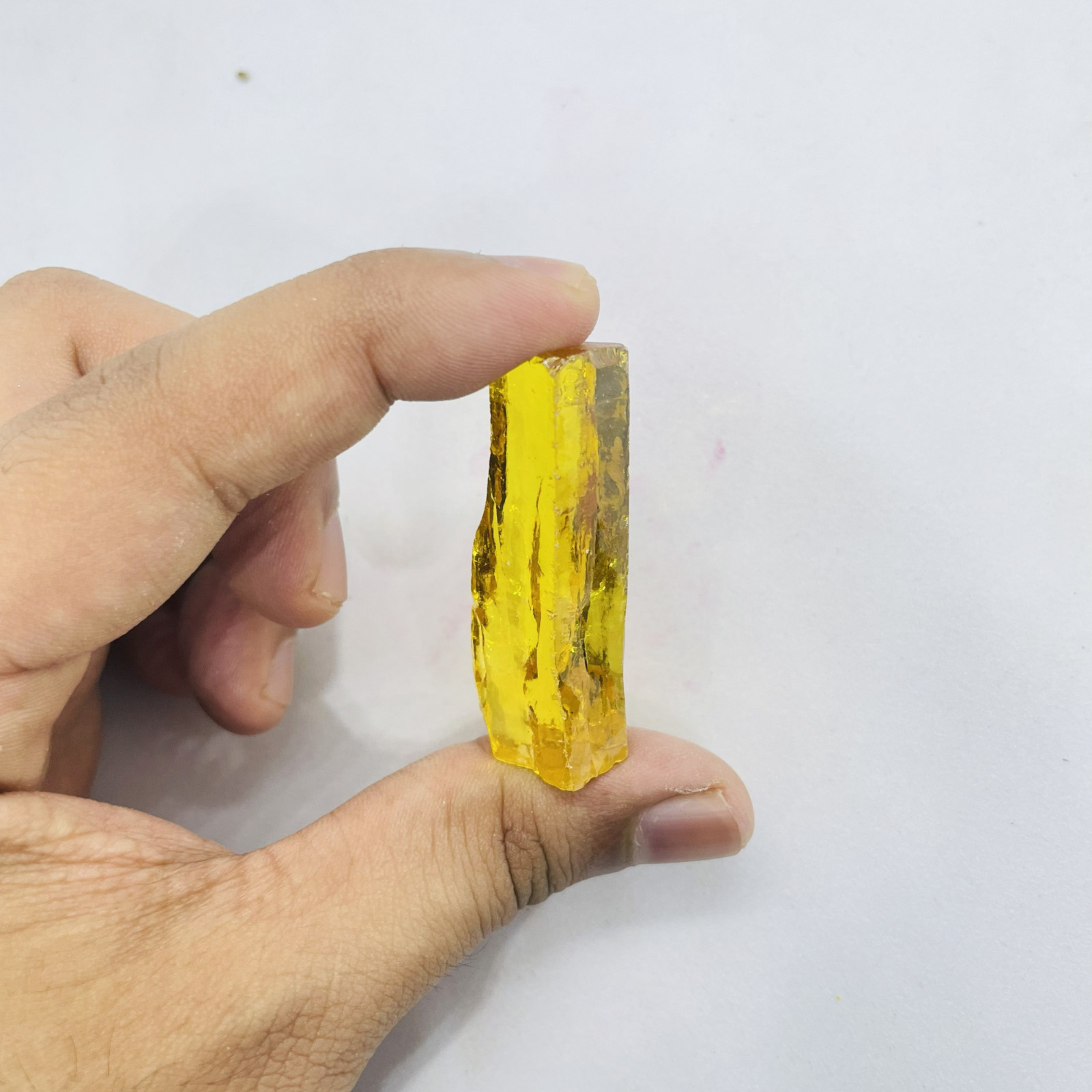 Raw Yellow Zircon Natural Rough Gemstone 150-250CT | Untreated Healing Crystal