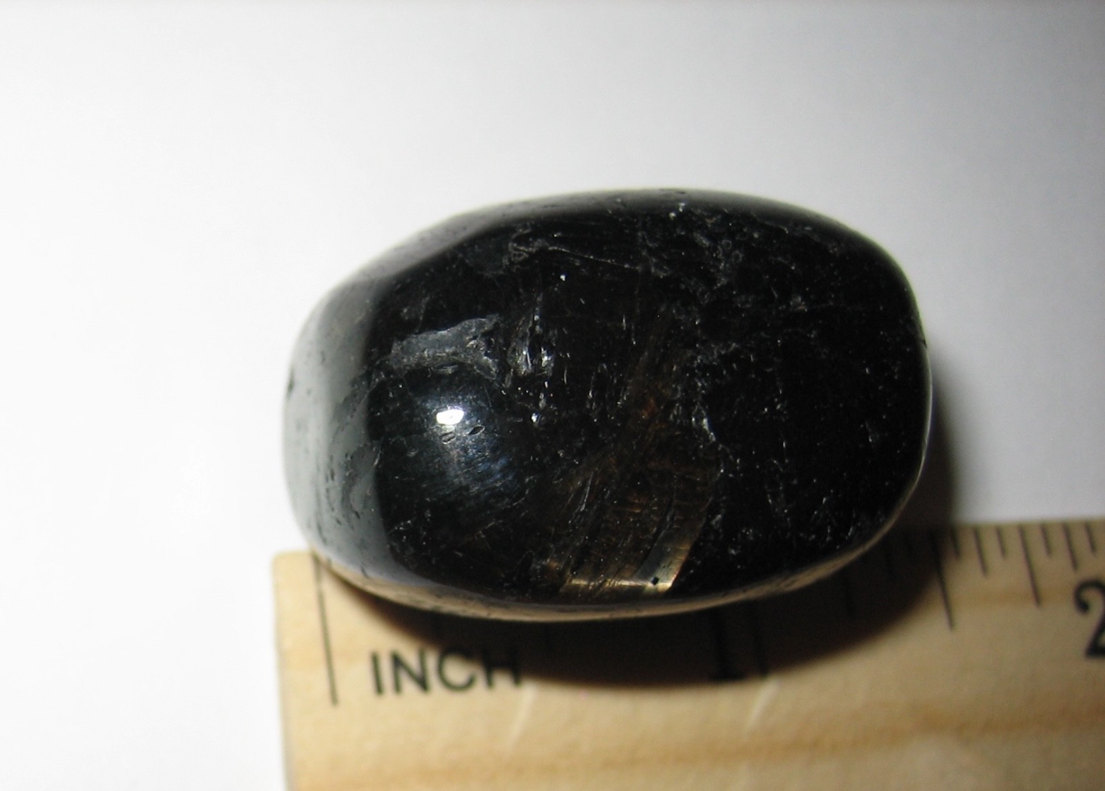 1.2″ RARE TUMBLED POLISHED AUTHENTIC NUUMMITE STONE FROM GREENLAND 36.8grams *3