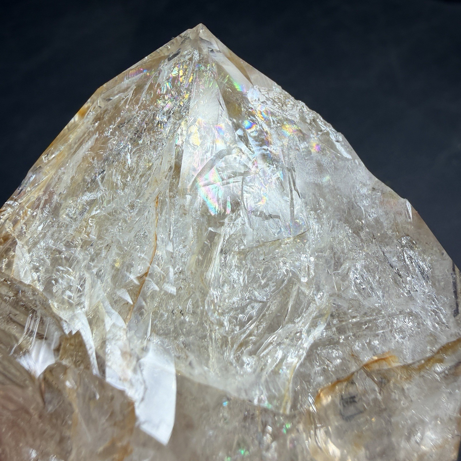 Herkimer Diamond Quartz Crystal Point / New York *VIDEO*