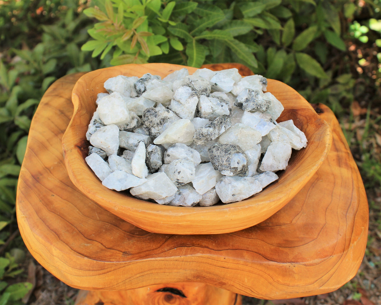 Rough Rainbow Moonstone Chip Lots, 0.75 – 1.25″ (Raw Rainbow Moonstone Crystals)