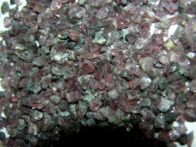 Spinel gem crystal violet blue mixed grade Sri Lanka 50 carat lot