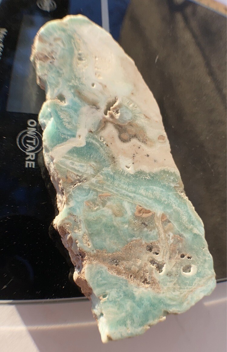 Fantastic, Rare Blue Aragonite / Caribbean Calcite ~ Mineral Specimen /84 Grams!
