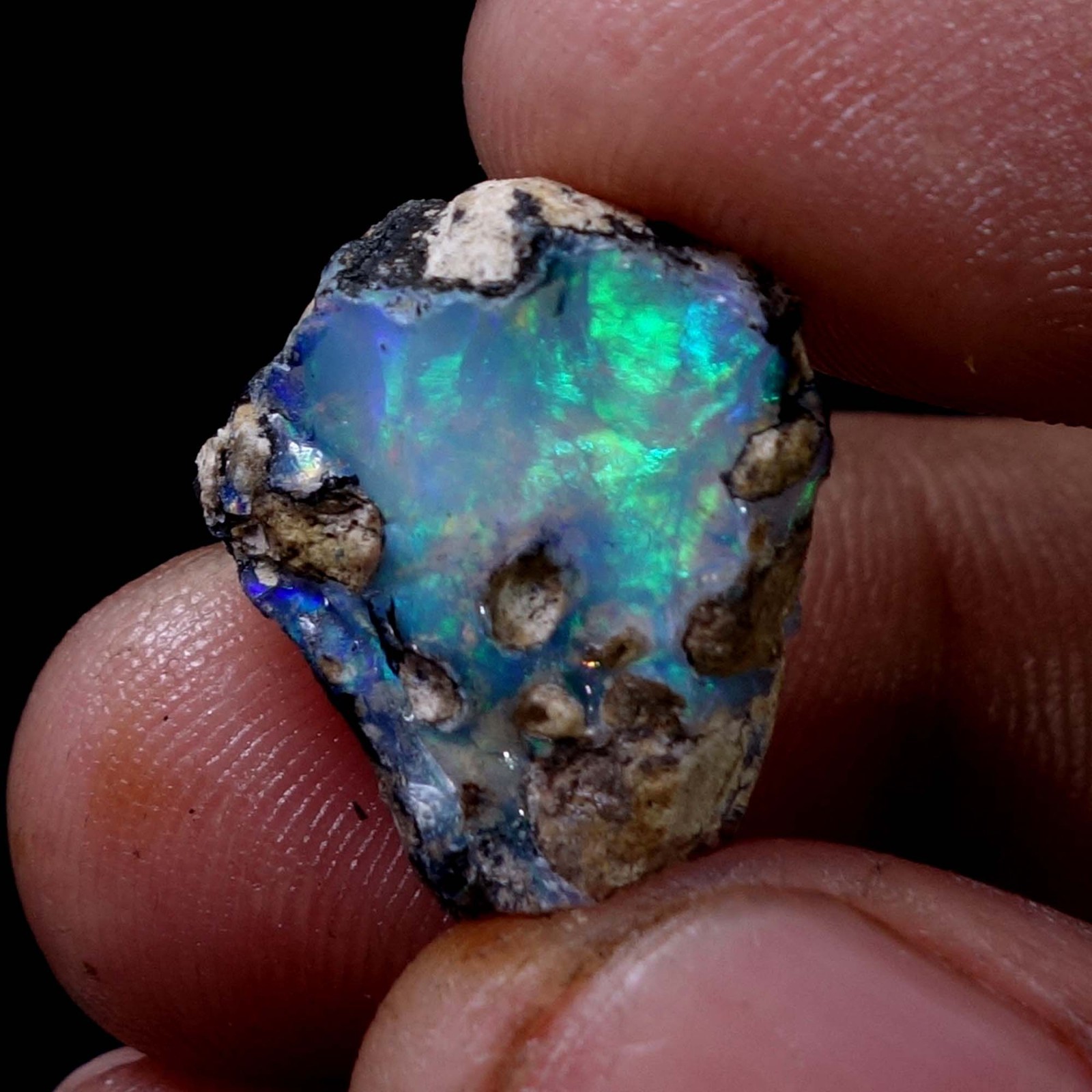 Opal Rough 09.70 Cts Natural Ethiopian Welo Opal Raw Fire Opal Jewelry RDO120