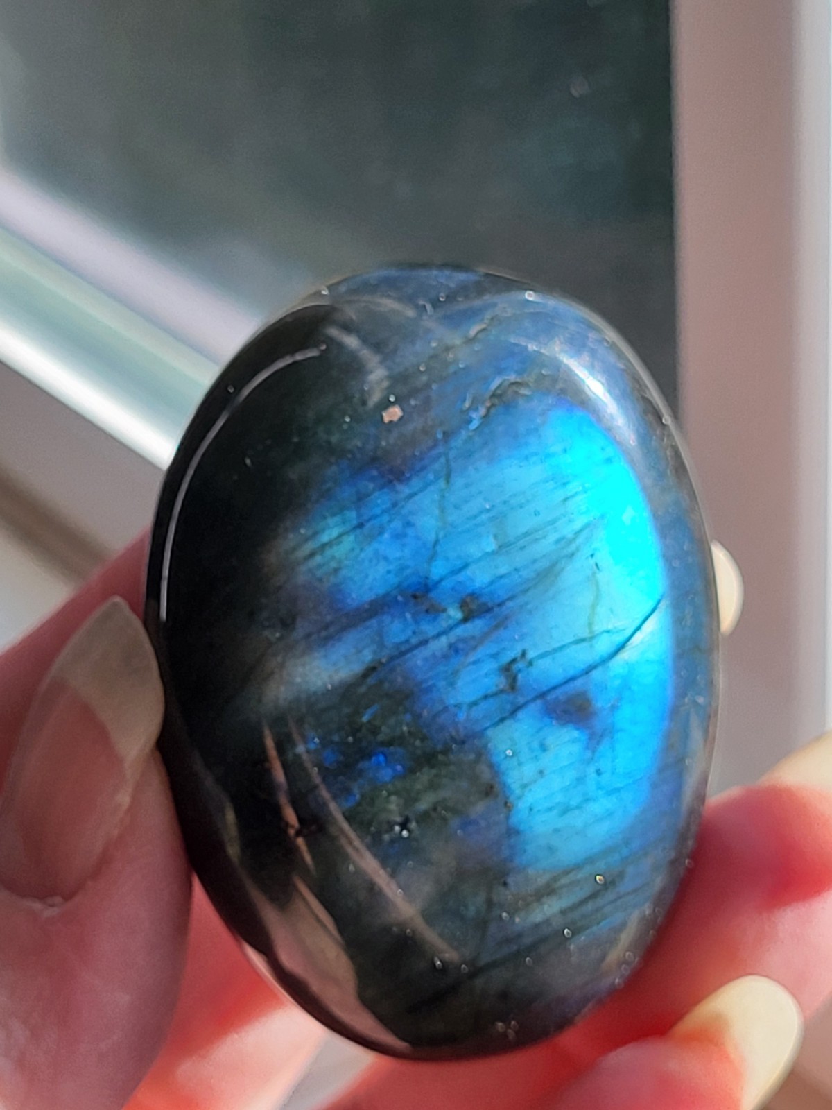 Labradorite Palm Stone