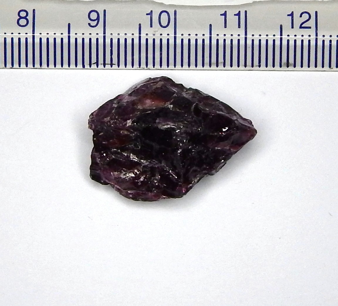 27.8ct Purple Rubellite Tourmaline Iridescent Natural Mined Unheated Rough