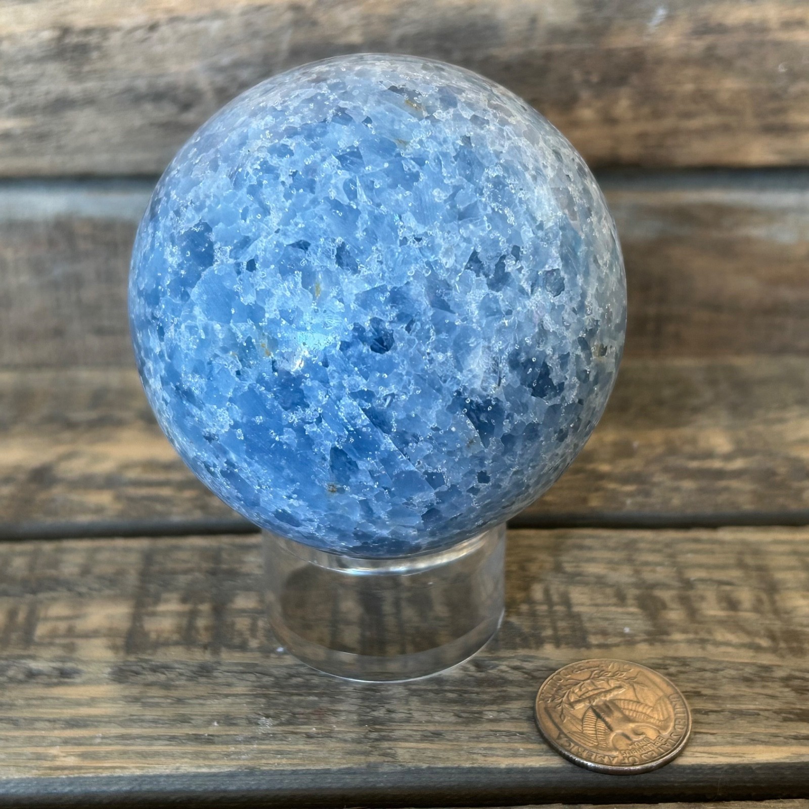 Celestite Crystal Bulk Lot | Sphere 75mm | Raw Clusters 4.5lb Free Shipping