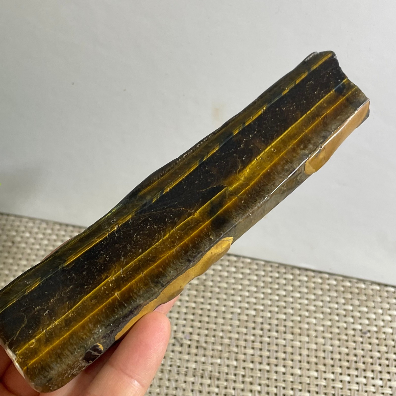 151g Natural tiger’s-eye Rough Raw Stone Rock Specimen Reiki healing