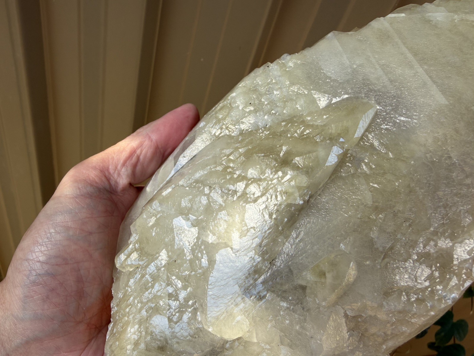 Calcite Massive Crystal Sweetwater Mine, Reynolds County Missouri USA 2.6kg Nice
