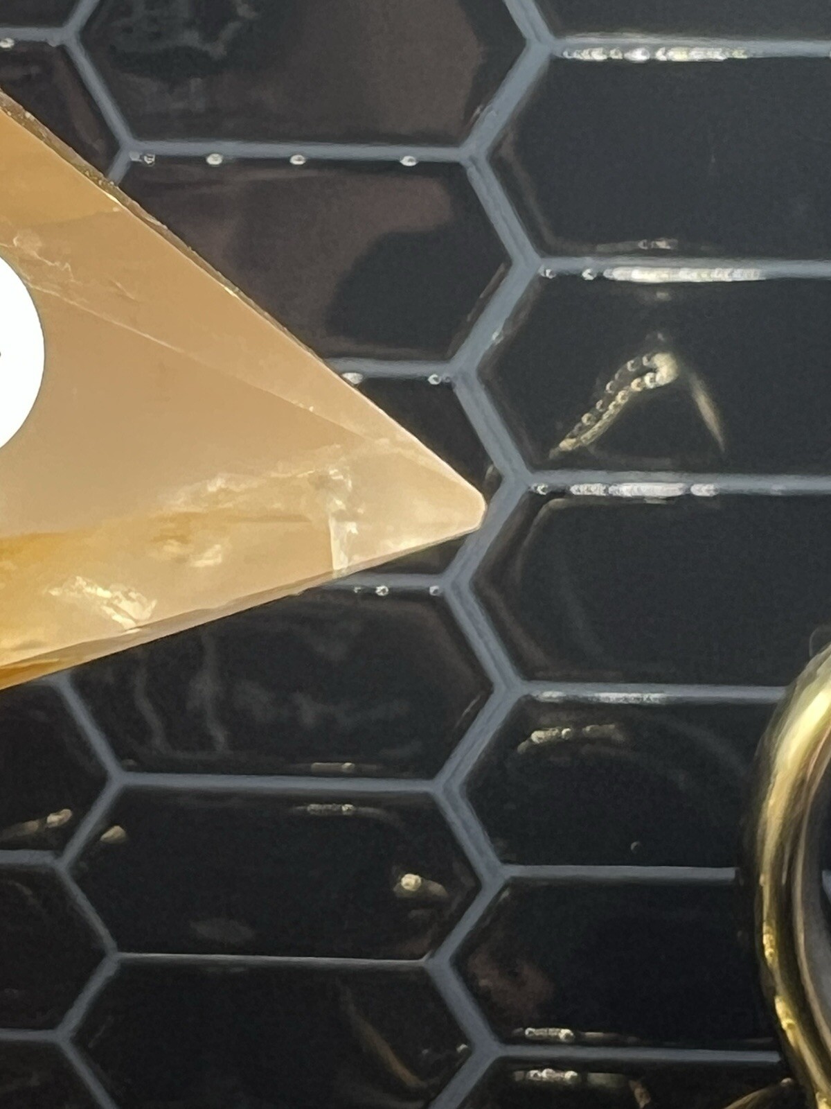 Golden Healer Amazing Diamond Pyramids Some dendrite Free ship & Gift