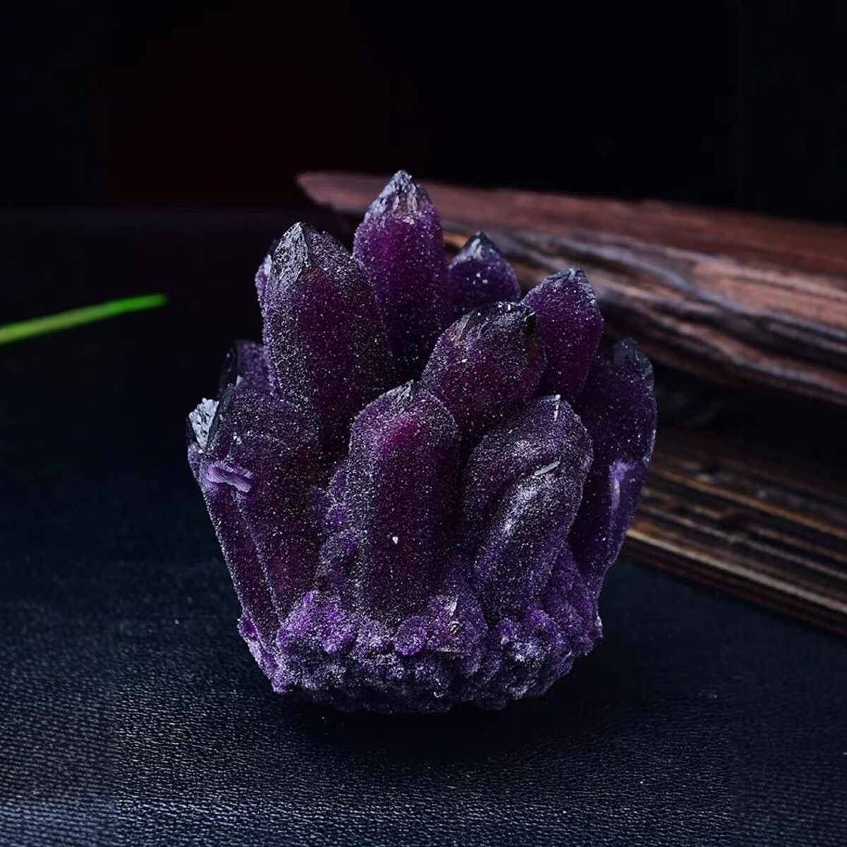 300g+ Natural Rare Large Raw Deep Amethyst Crystal Cluster Mineral Specimens