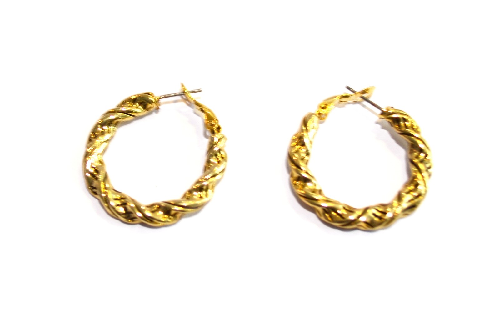 golden hoop earrings Jewelry