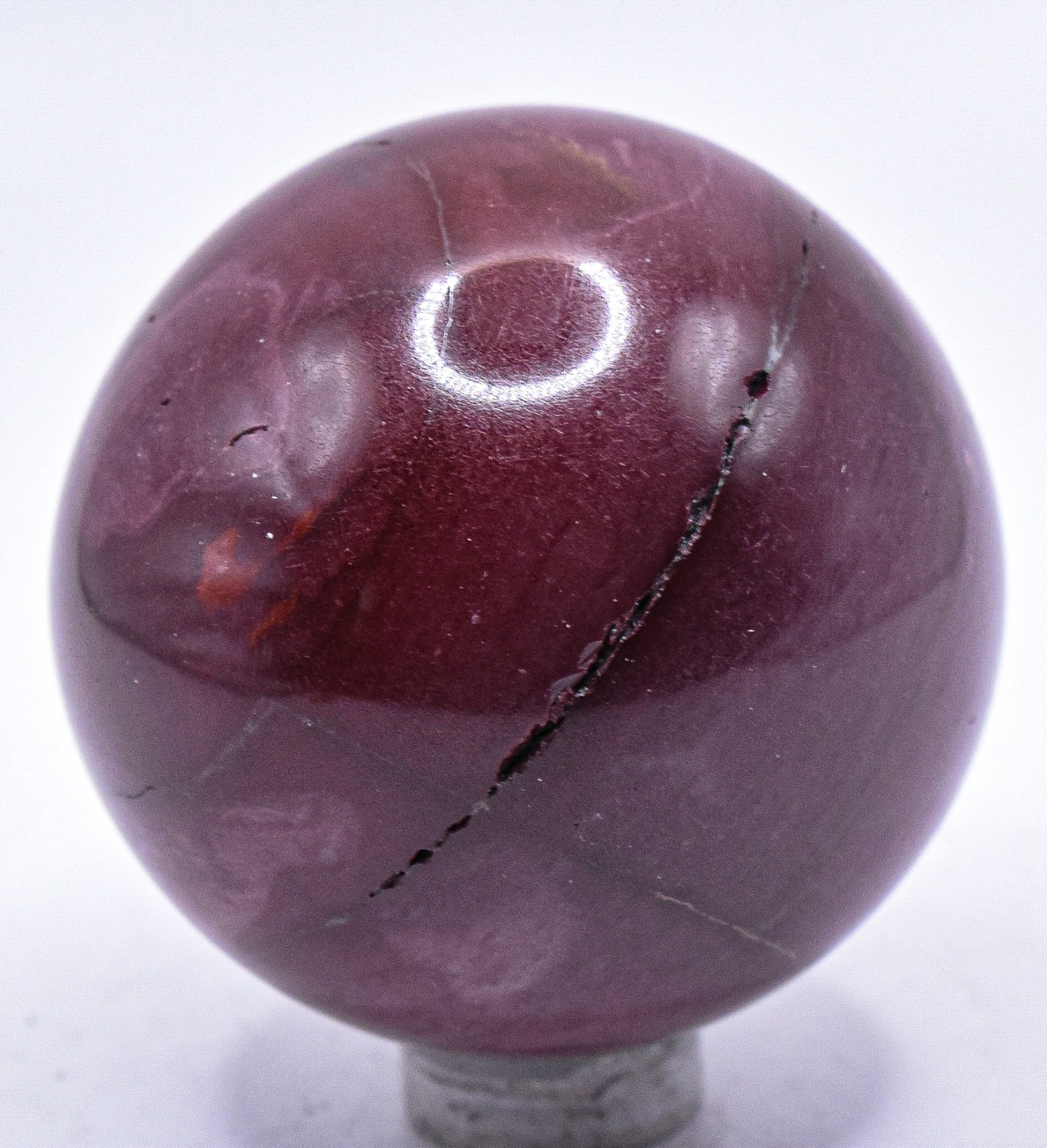 48mm Purple Mookaite Jasper Sphere Polished Gemstone Crystal Mineral – Australia