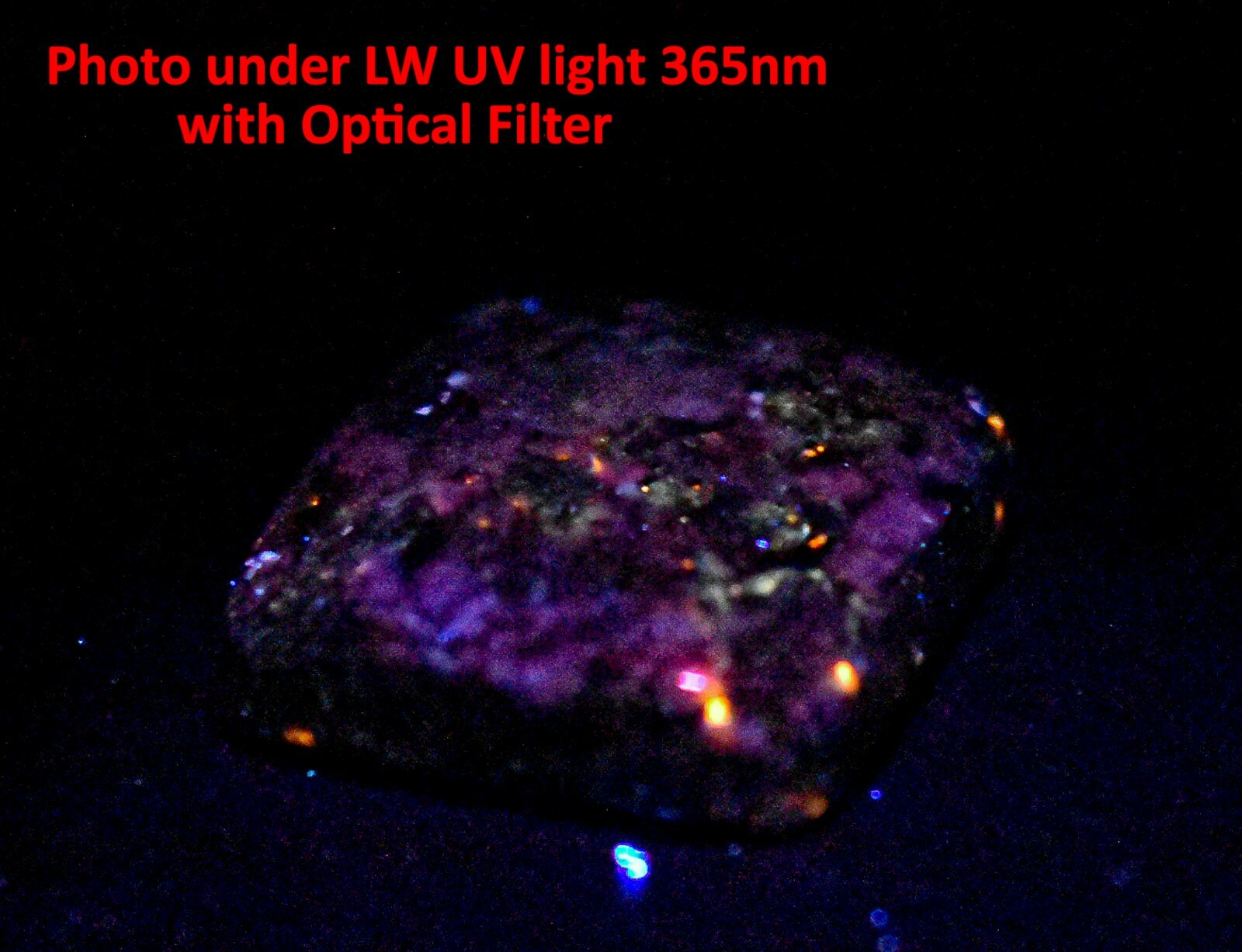 15.5ct 17mm Deep Purple Eudialyte Cabochon Polished UV Reactive Mineral – Russia