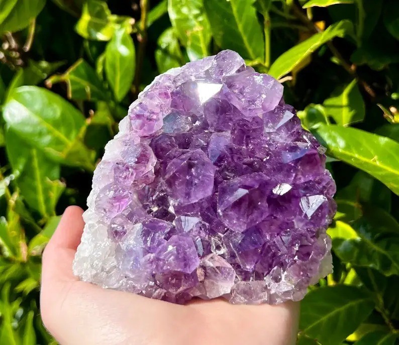 50-100g Raw Amethyst Crystal Quartz Cluster Specimens Healing Reiki Ornaments US