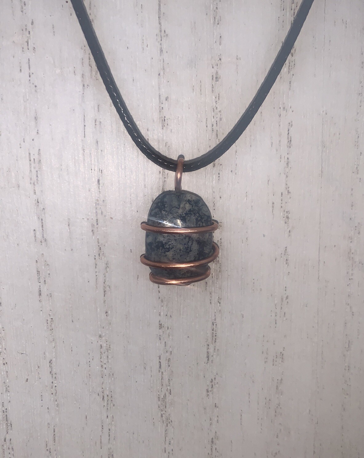 Handmade Natural Polished Pietersite Crystal Healing Stone Namibia Necklace