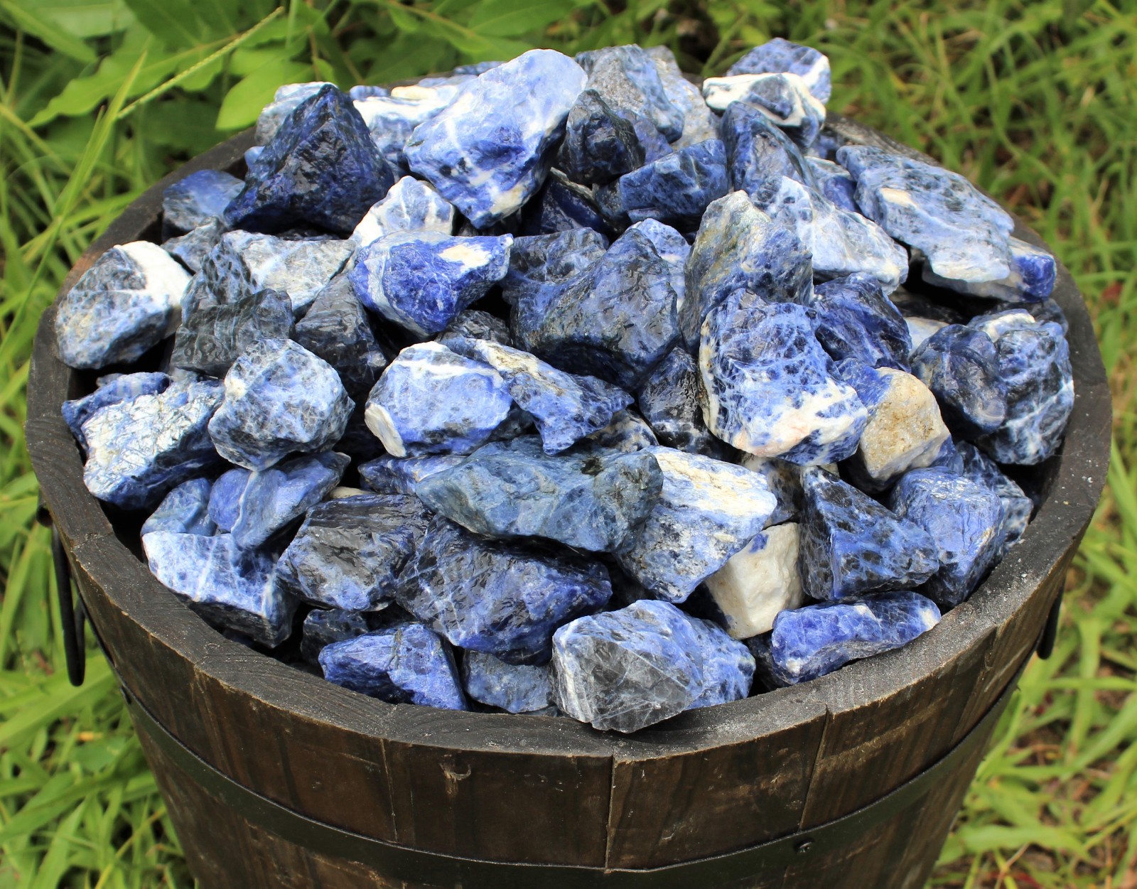 11 lb Wholesale Rough Stone Buckets – Chose Your Gemstone (Raw Crystal Bulk Lot)