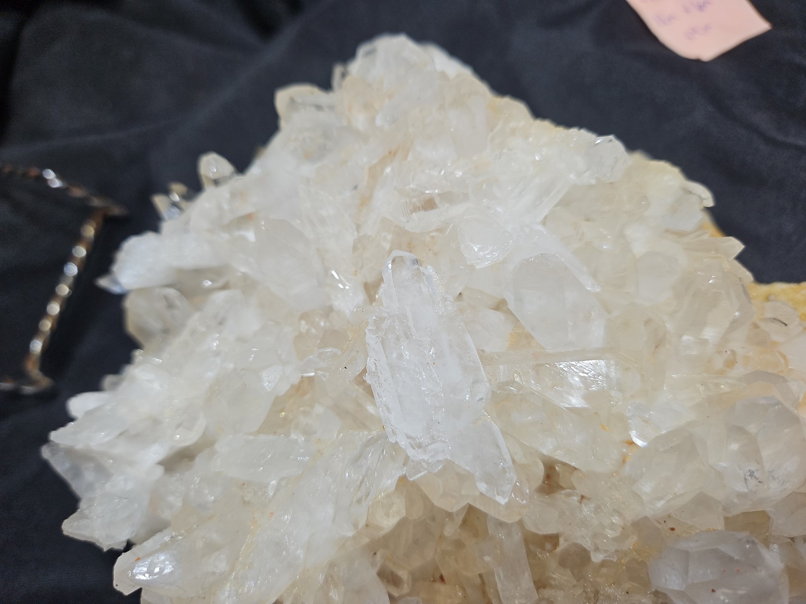 Arkansas Clear Quartz Crystal Cluster (9lb 1oz)